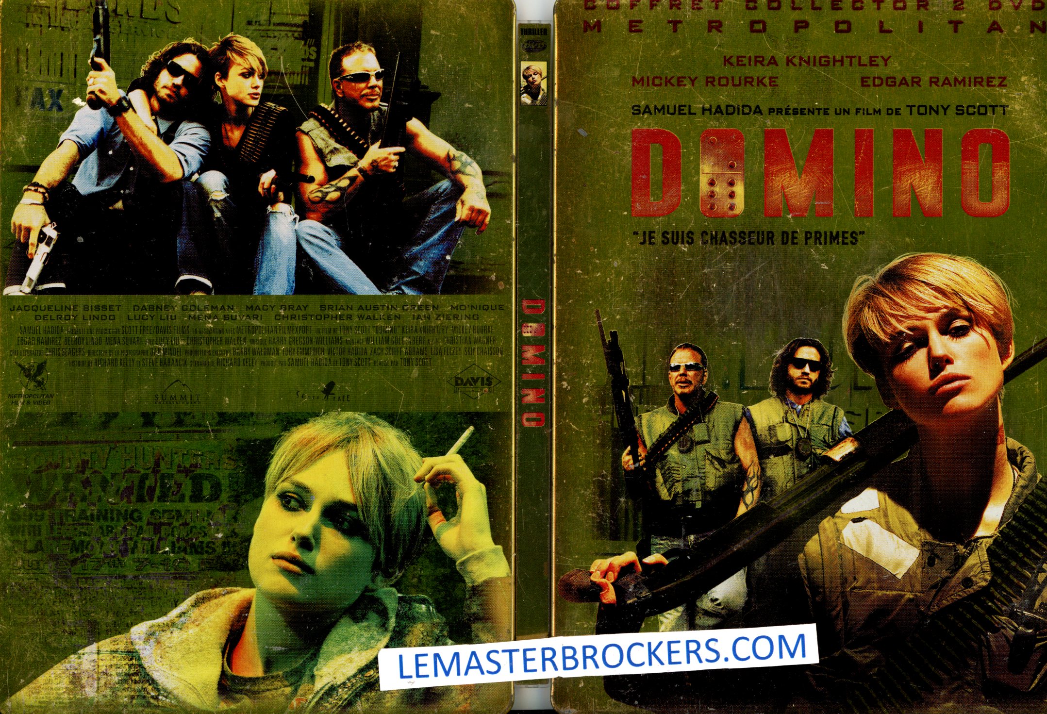 DOMINO EDITION COLLECTOR 2DVD AVEC BOÎTE MÉTAL