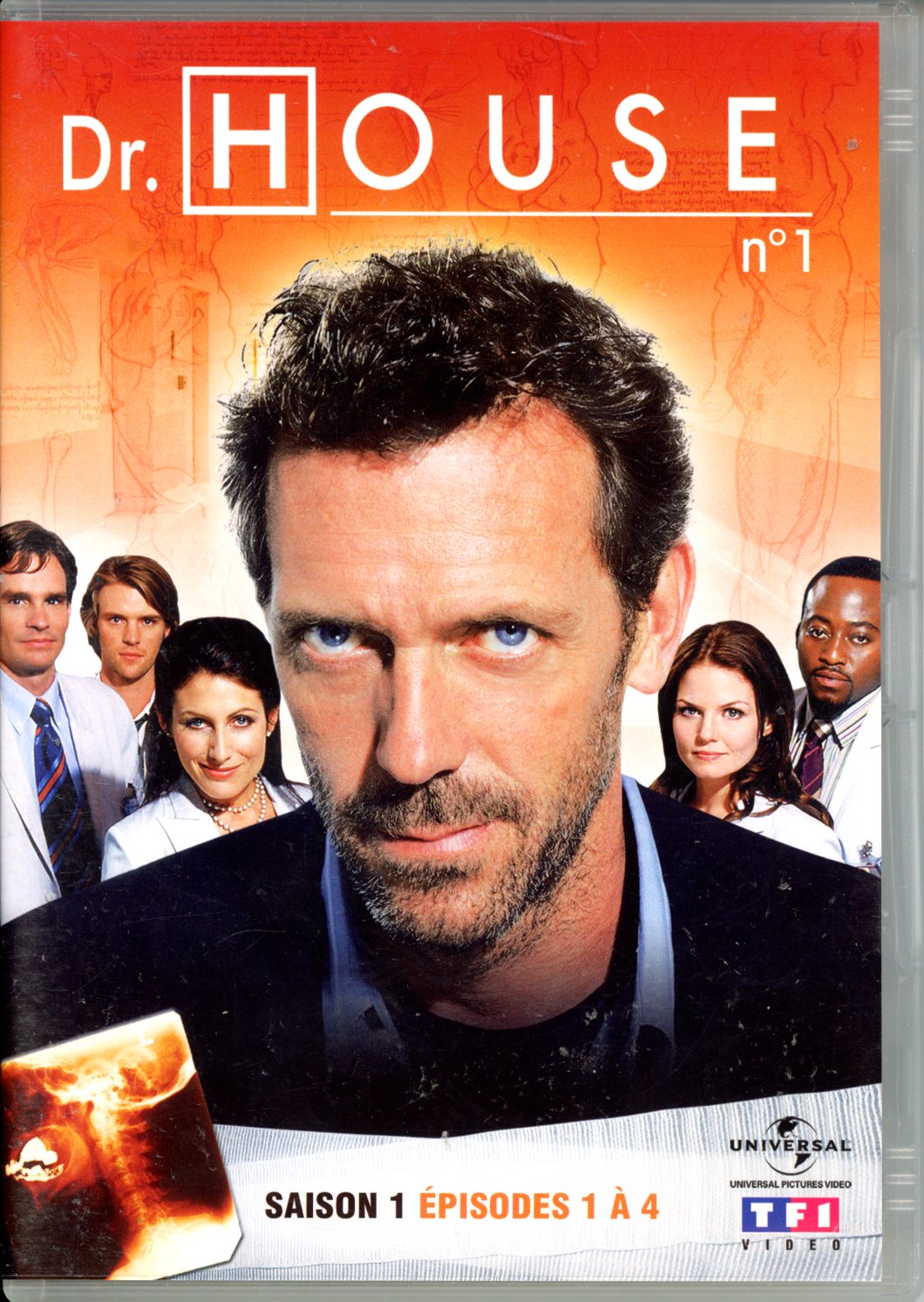 dvd DVD Dr HOUSE - SAISON 1 - ÉPISODES 1 À 4