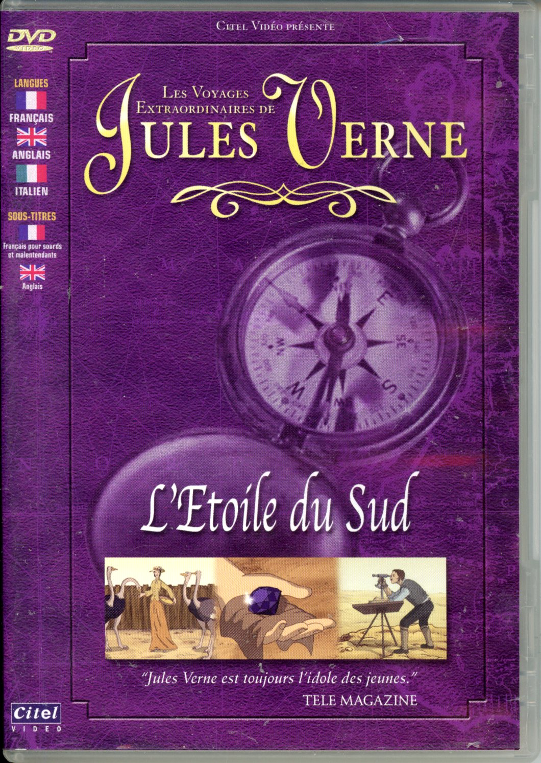 JULES VERNE EN DVD SUR ÉTOILE DU SUD
