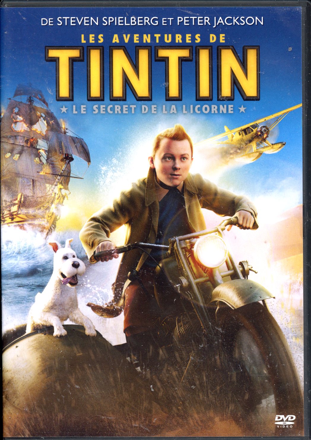 TINTIN LE SECRET DE LA LICORNE dvd 3333297204071
