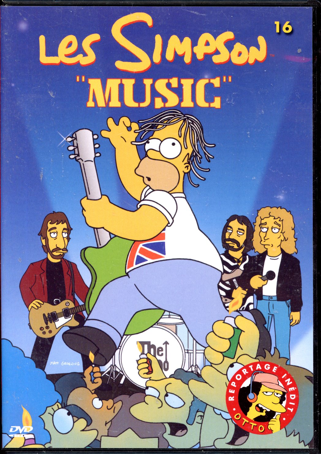 LES SIMPSON CLASSICS VOLUME 16 MUSIC dvd