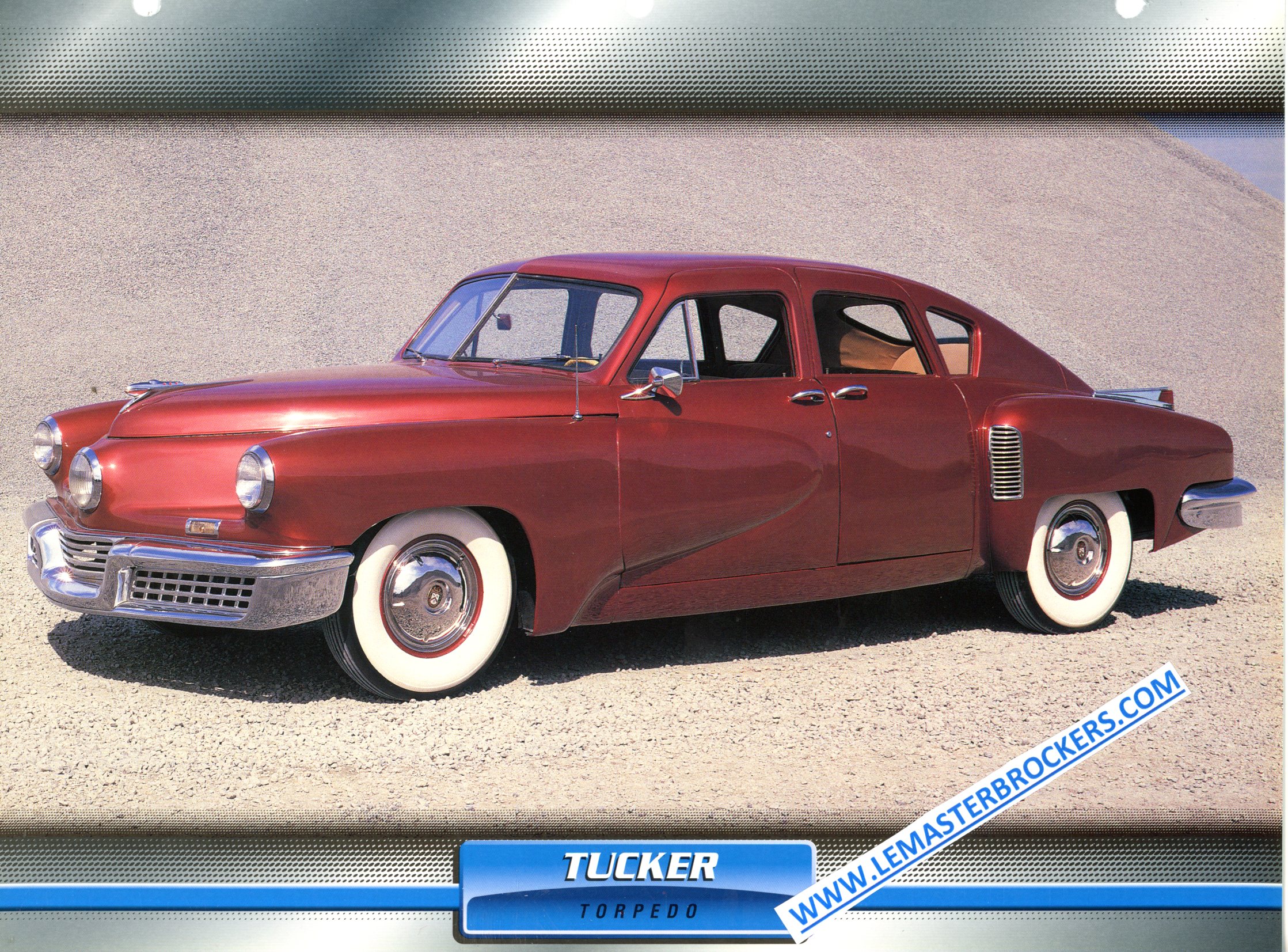 fiche auto TUCKER TORPEDO 1948