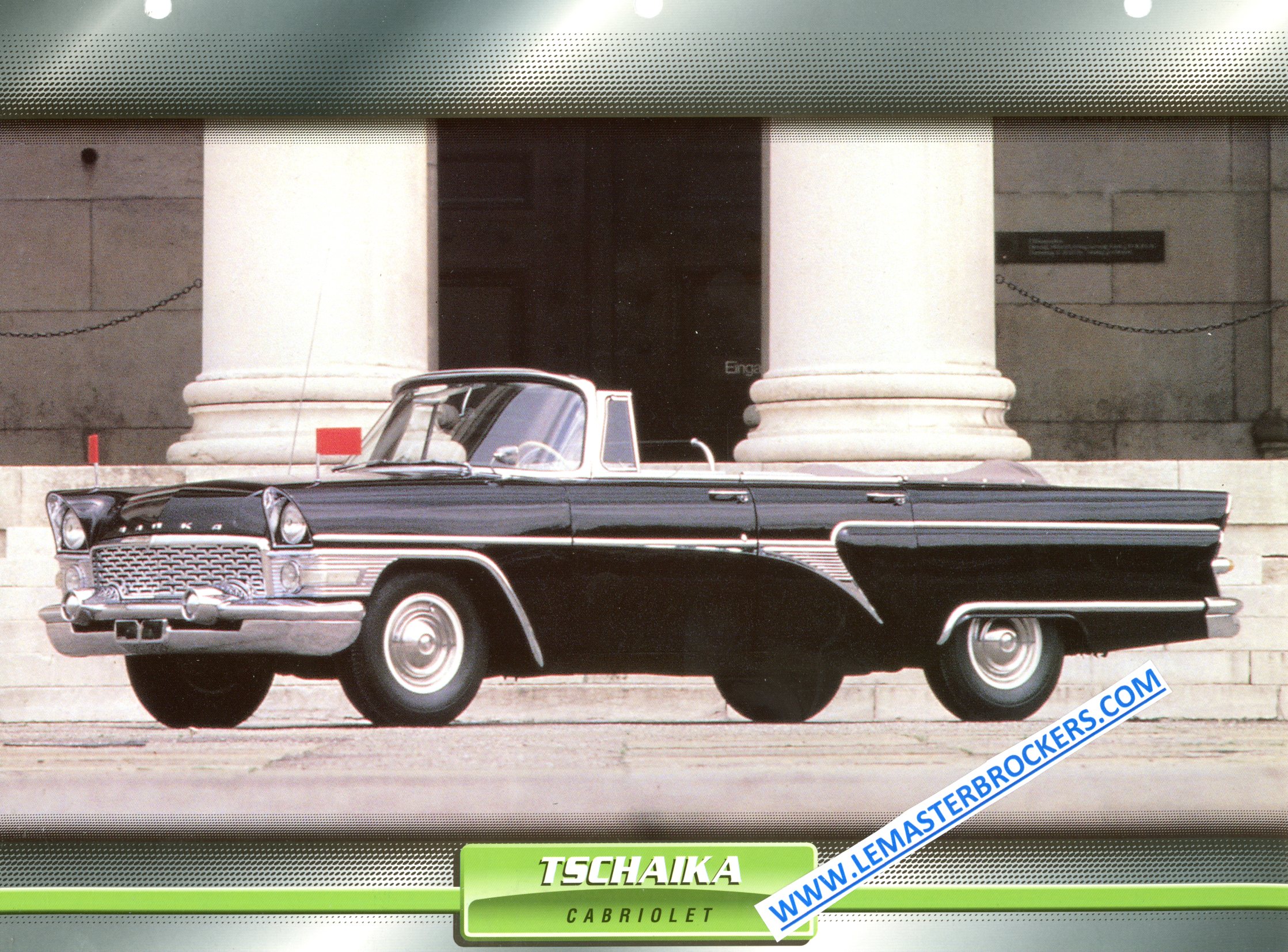 fiche auto TSCHAIKA CABRIOLET 1961