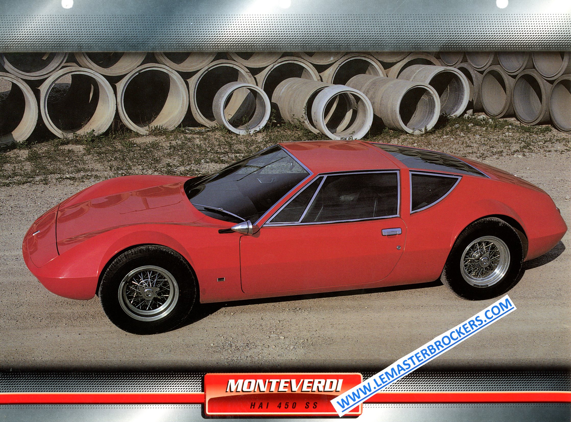FICHE AUTO MONTEVERDI HAI 450 SS 450SS