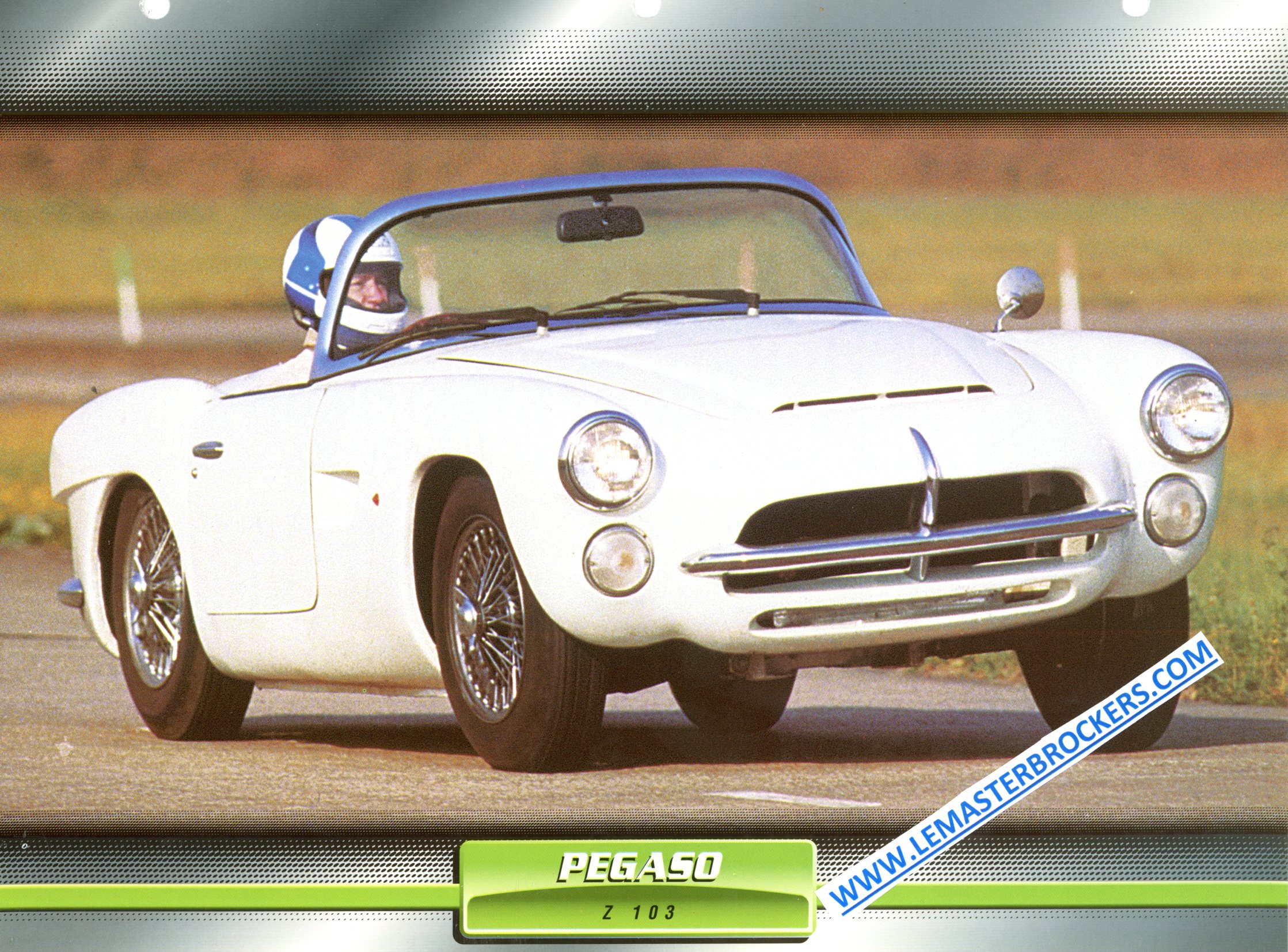 FICHE AUTO PEGASO Z 103 Z103 1991