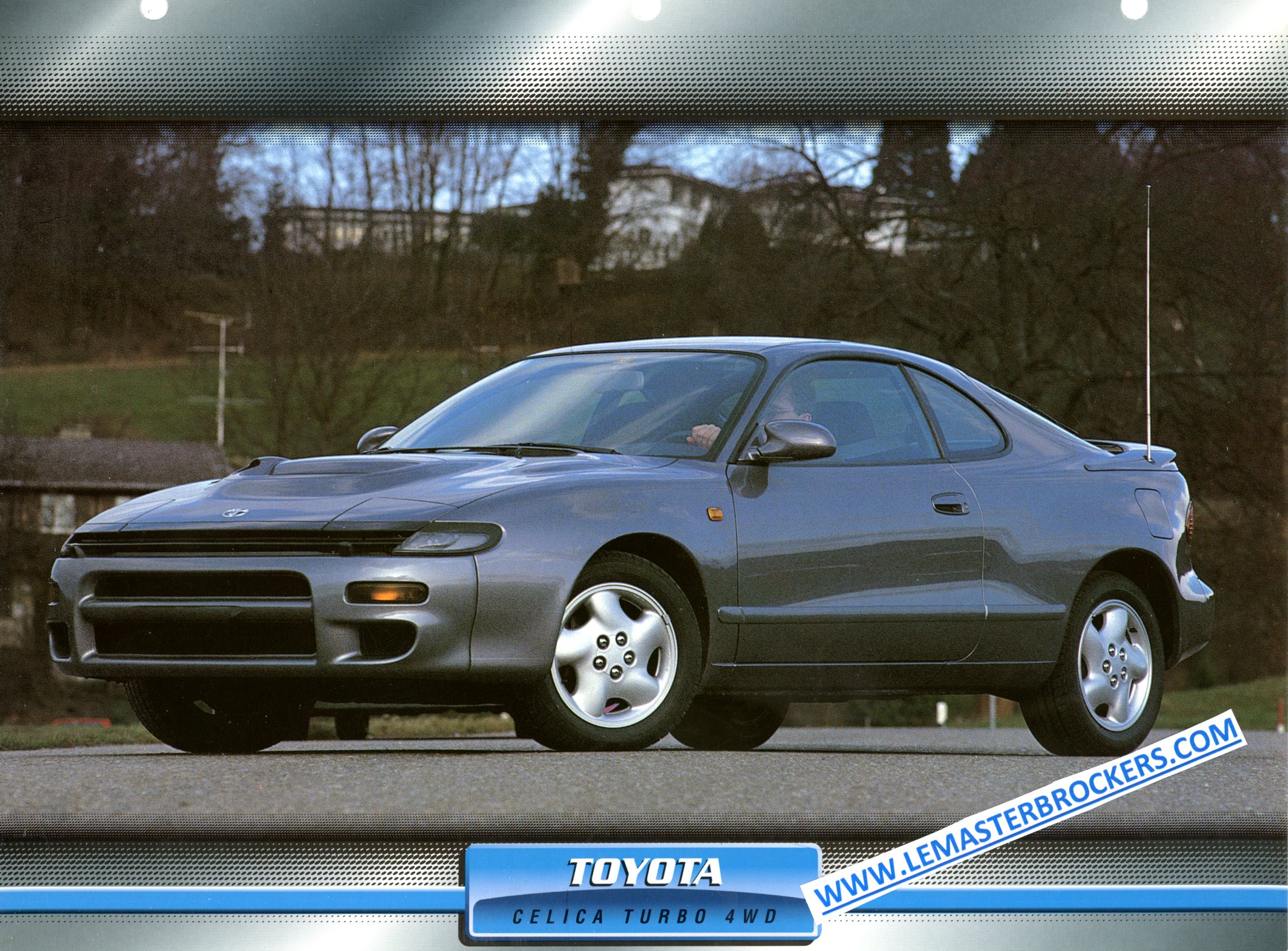 fiche auto TOYOTA CELICA TURBO 4WD 1990