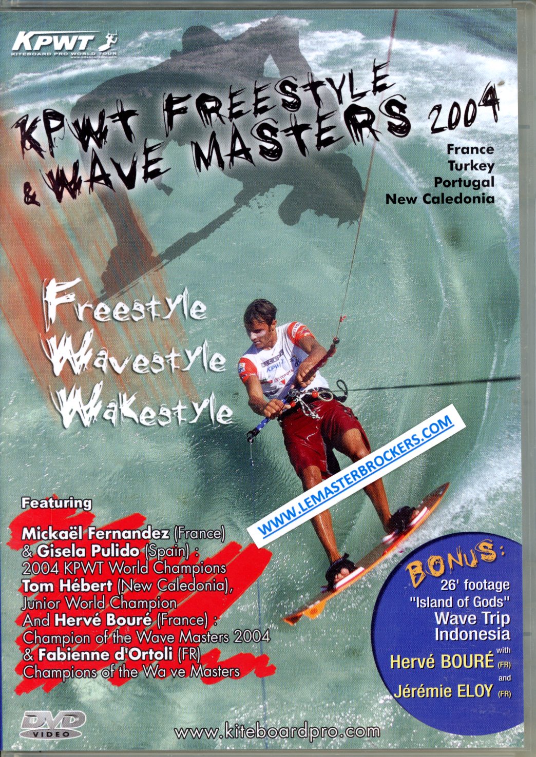 KITEBOARD WORLS CUP 2004 DVD DOCUMENTAIRE 3760041823392