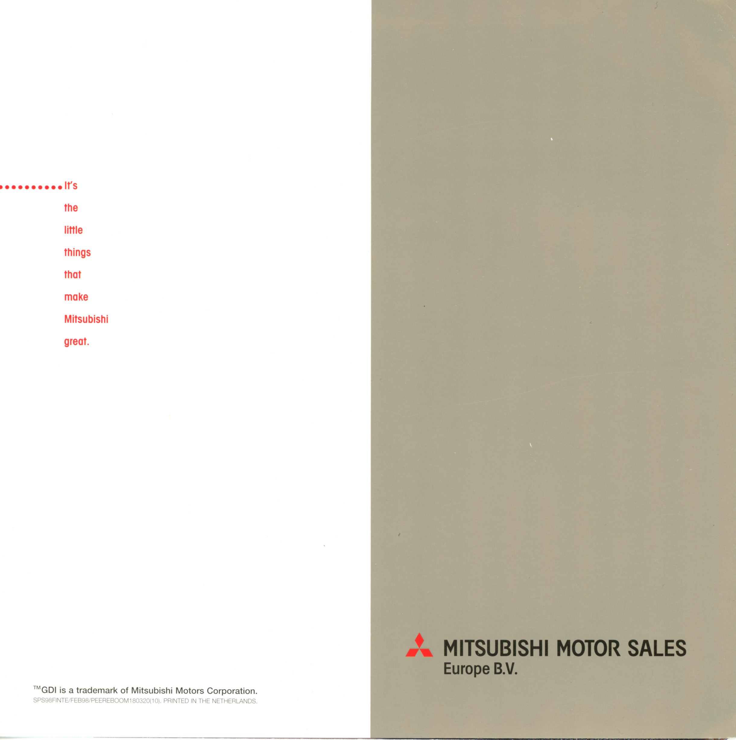 BROCHURE-MITSUBISHI-SPACESTAR-LEMASTERBROCKERS-DOCUMENTATION-CATALOGUE