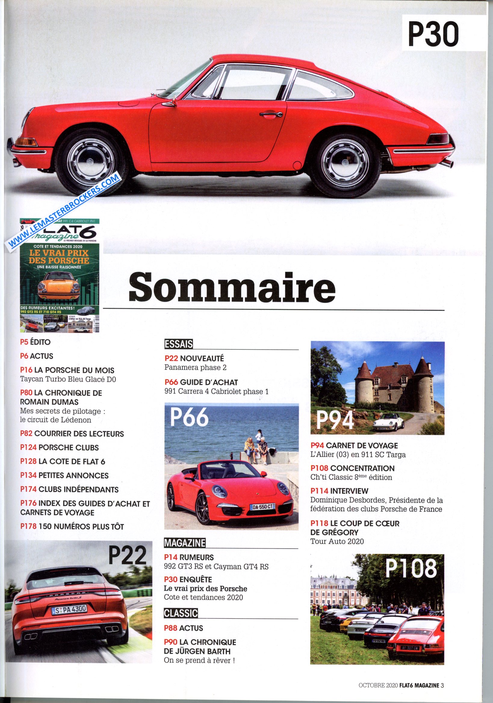 PORSCHE PANAMERA PHASE 2 - 911 SC TARGA