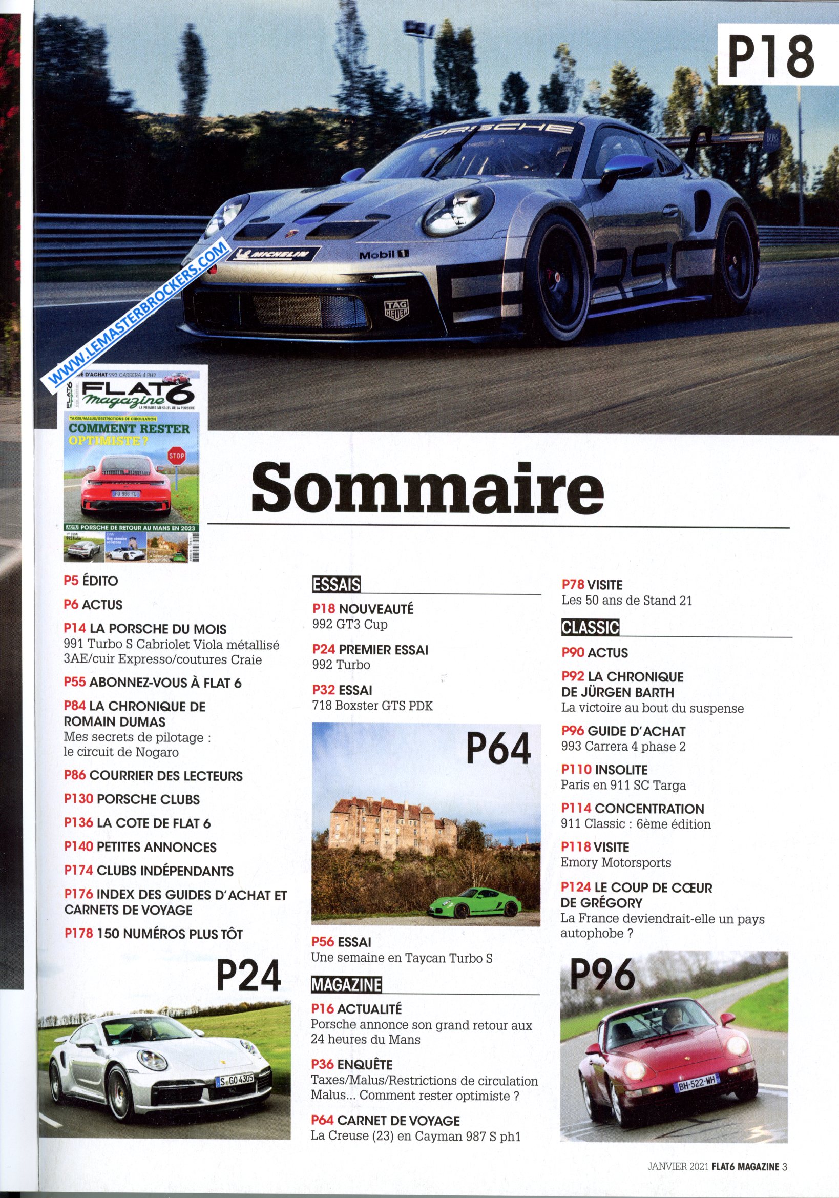 ESSAI PORSCHE 992 TURBO - PORSCHE TAYCAN - flat6 358 2021