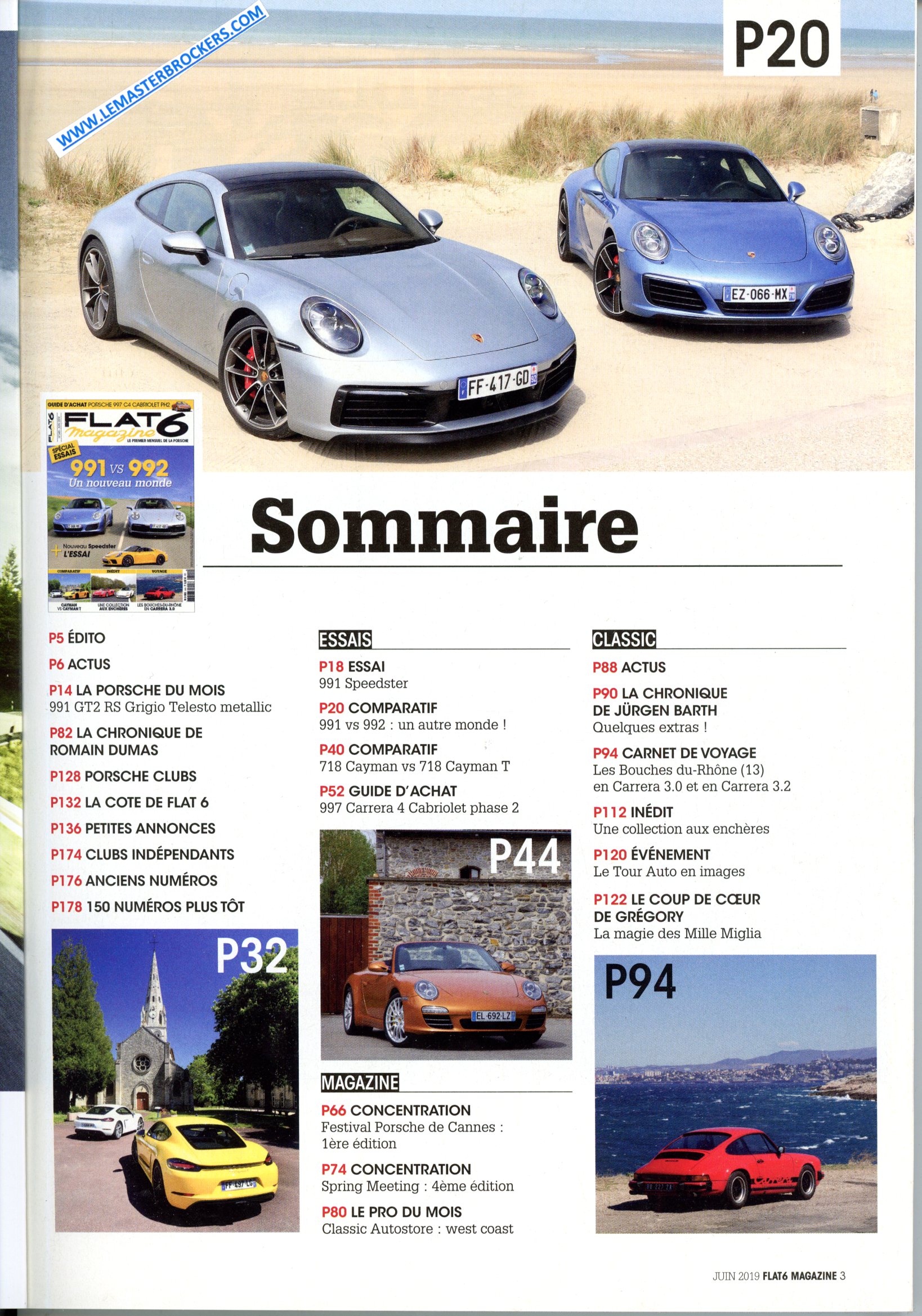 ESSAI PORSCHE SPEEDSTER  COMPARATIF CAYMAN T