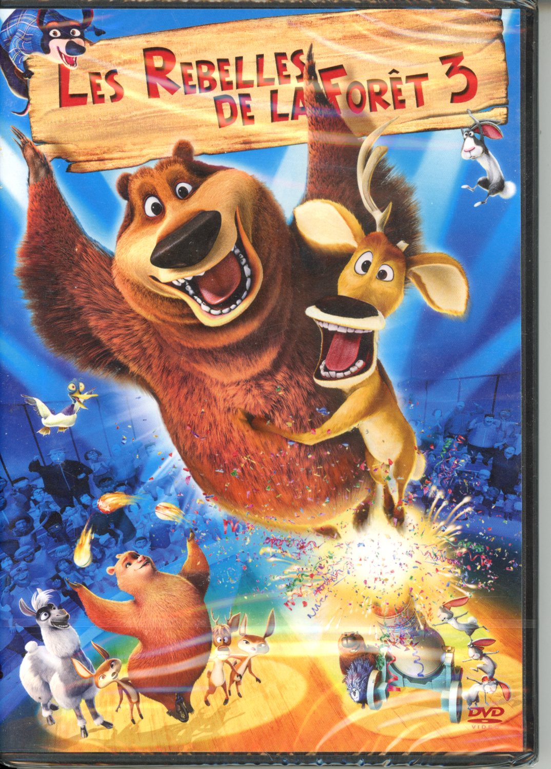 dvd LES REBELLES DE LA FORÊT 3