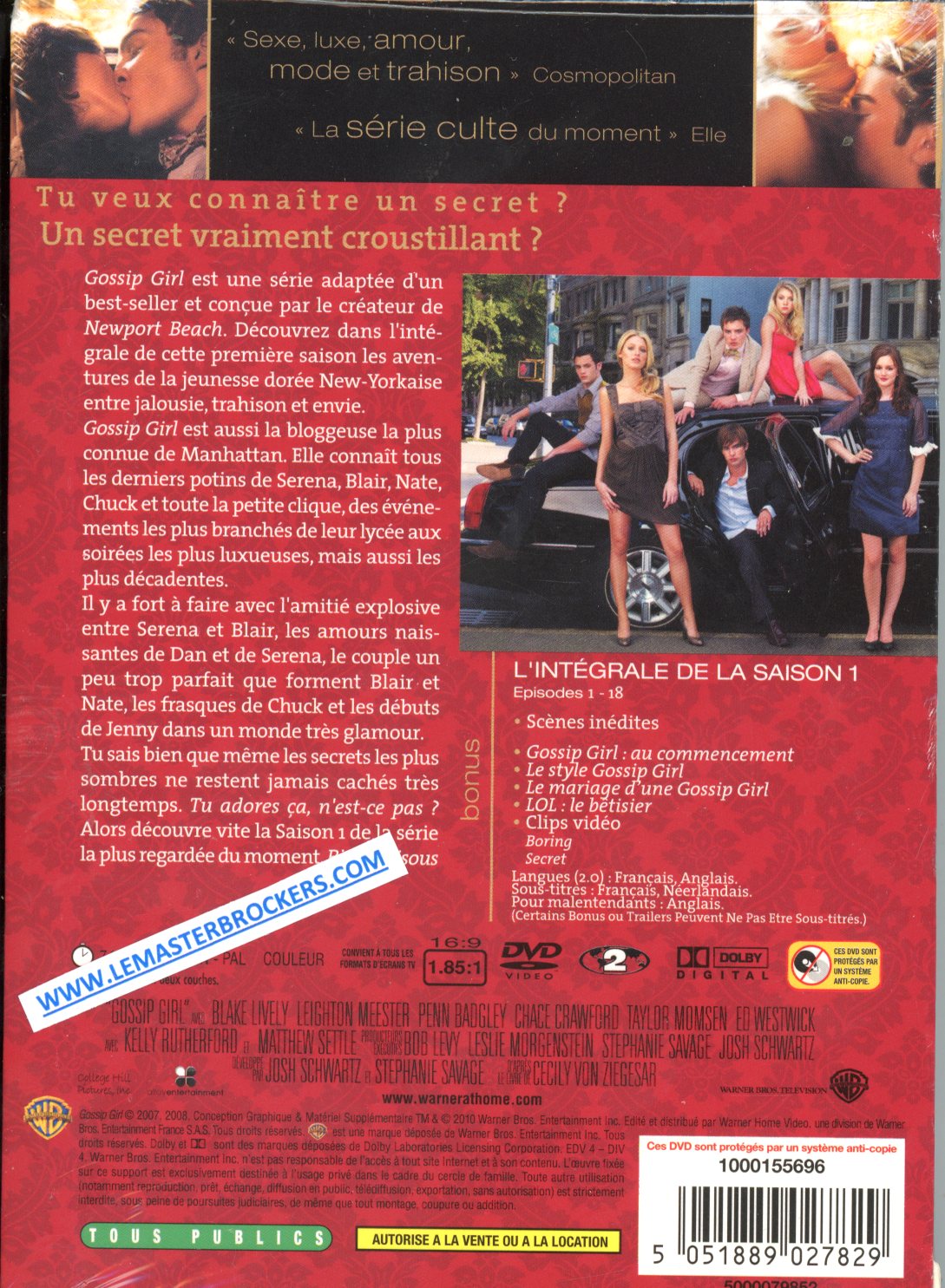 5051889027829 GOSSIP GIRL INTÉRGRAL SAISON 1