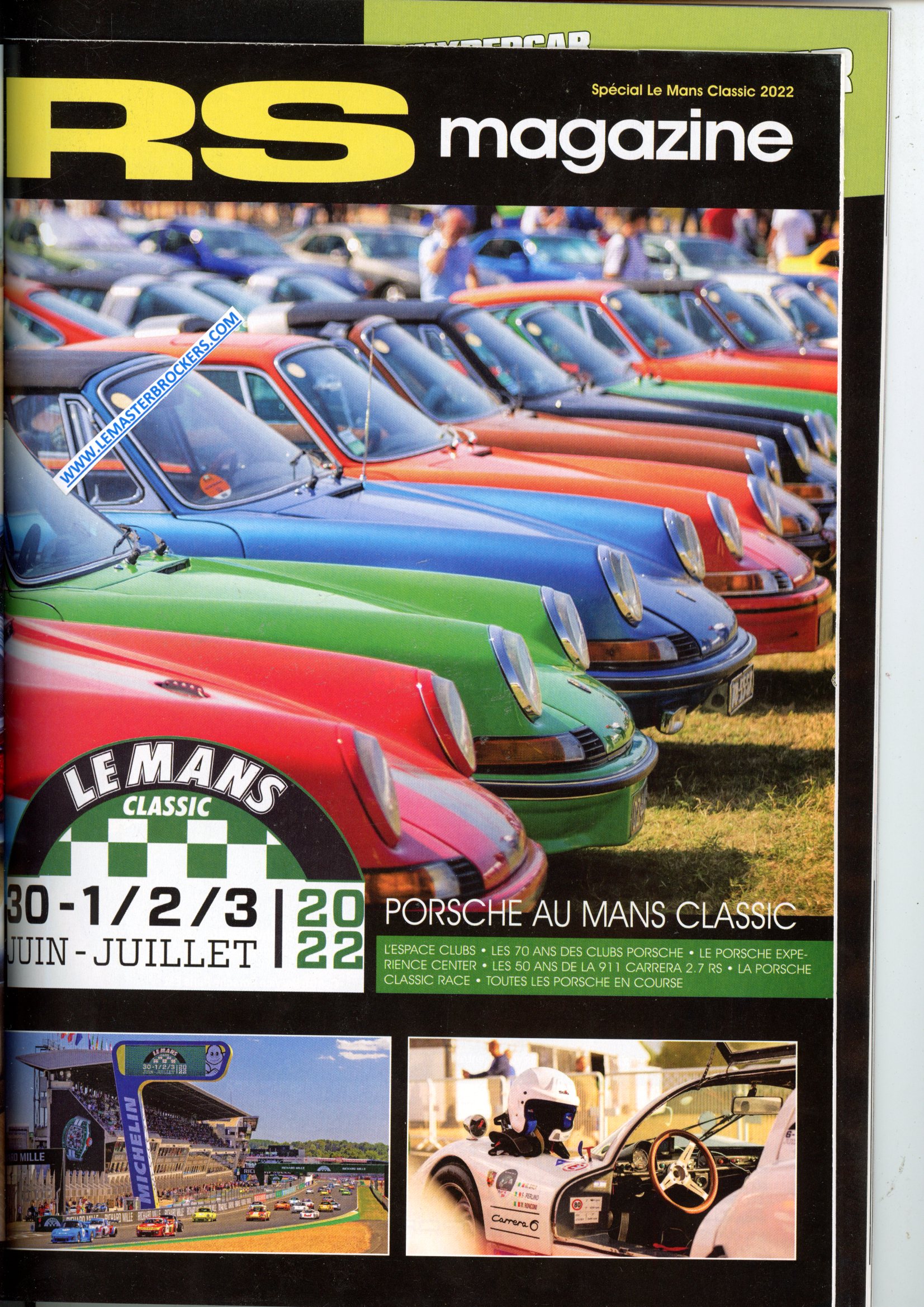 SUPPLEMENT LE MANS RS MAGAZINE PORSCHE