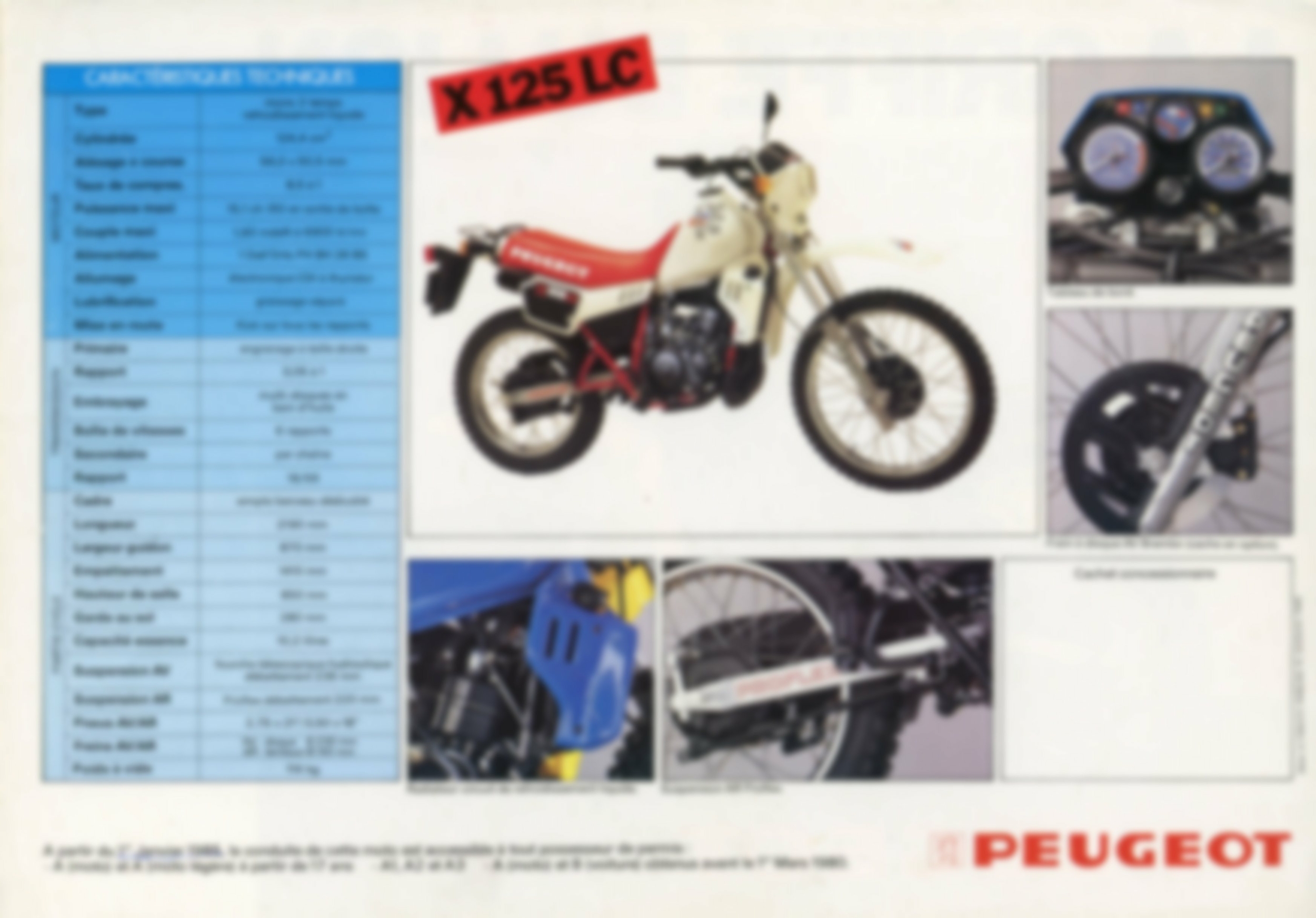 PEUGEOT-XC125LC-BROCHURE-MOTO-XC125-LC-LEMASTERBROCKERS-FICHE-MOTO