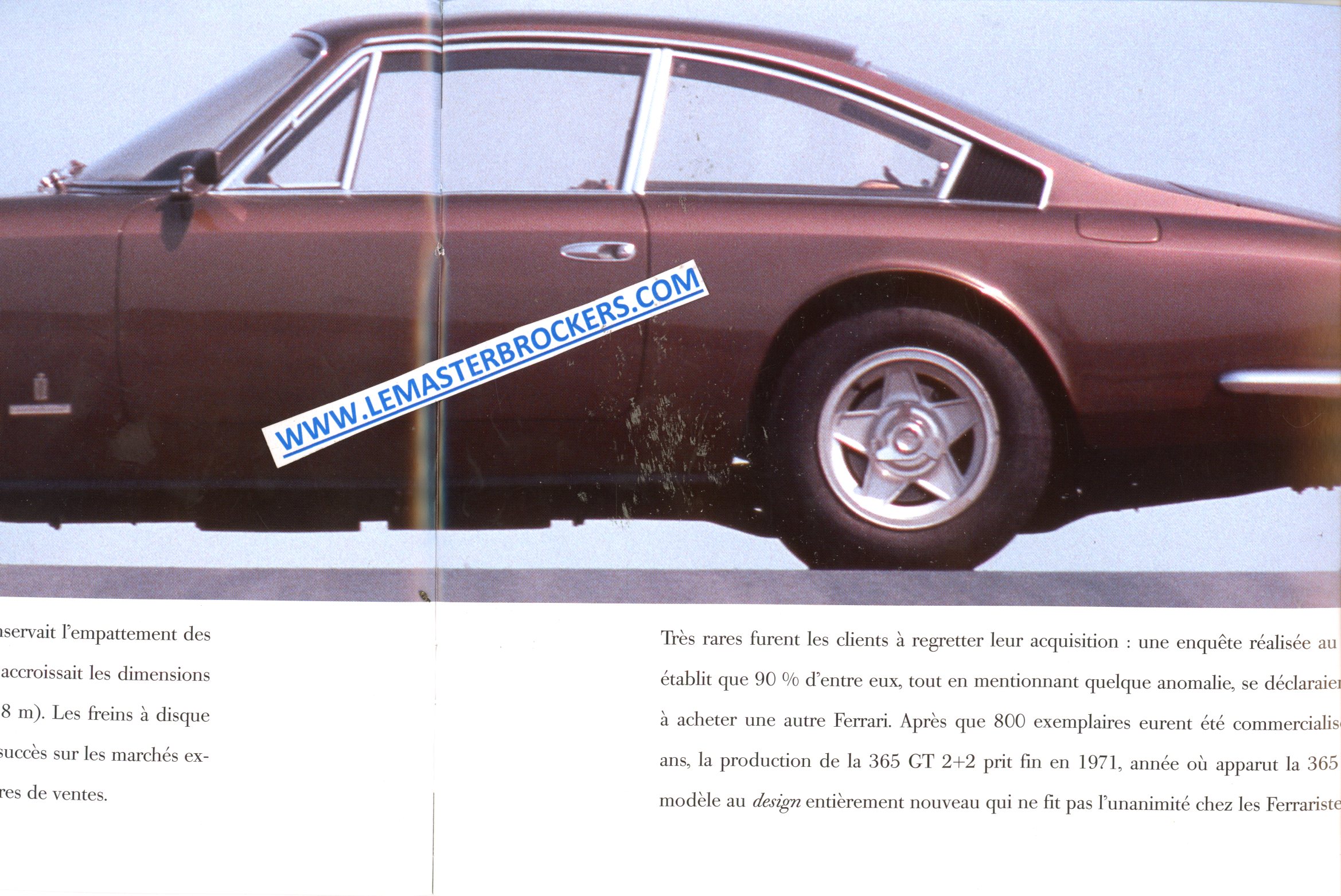 BROCHURE FERRARI 365 GT 2 2 1967