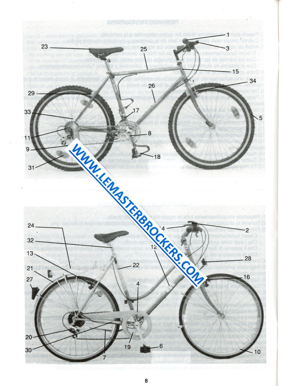MBK MANUEL UTILISATEUR BICYCLETTE VTT