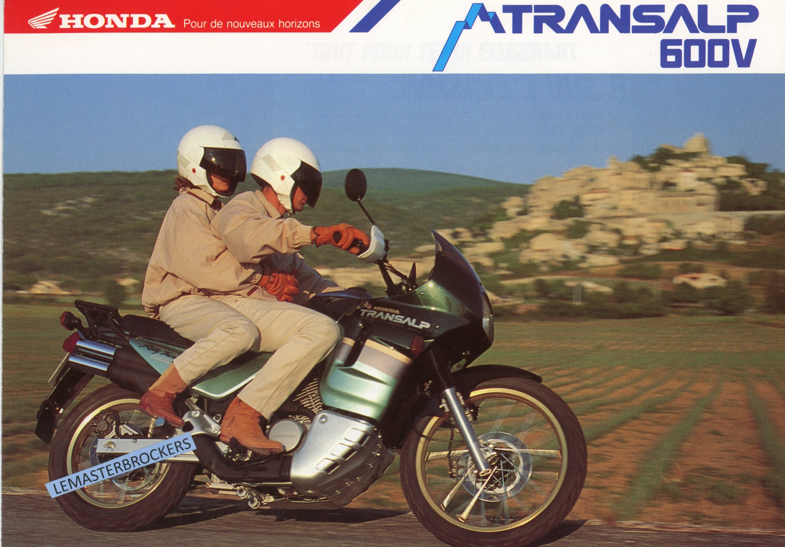 HONDA 600 V TRANSALP 1987 - FICHE MOTO CARACTERISTIQUES 600V