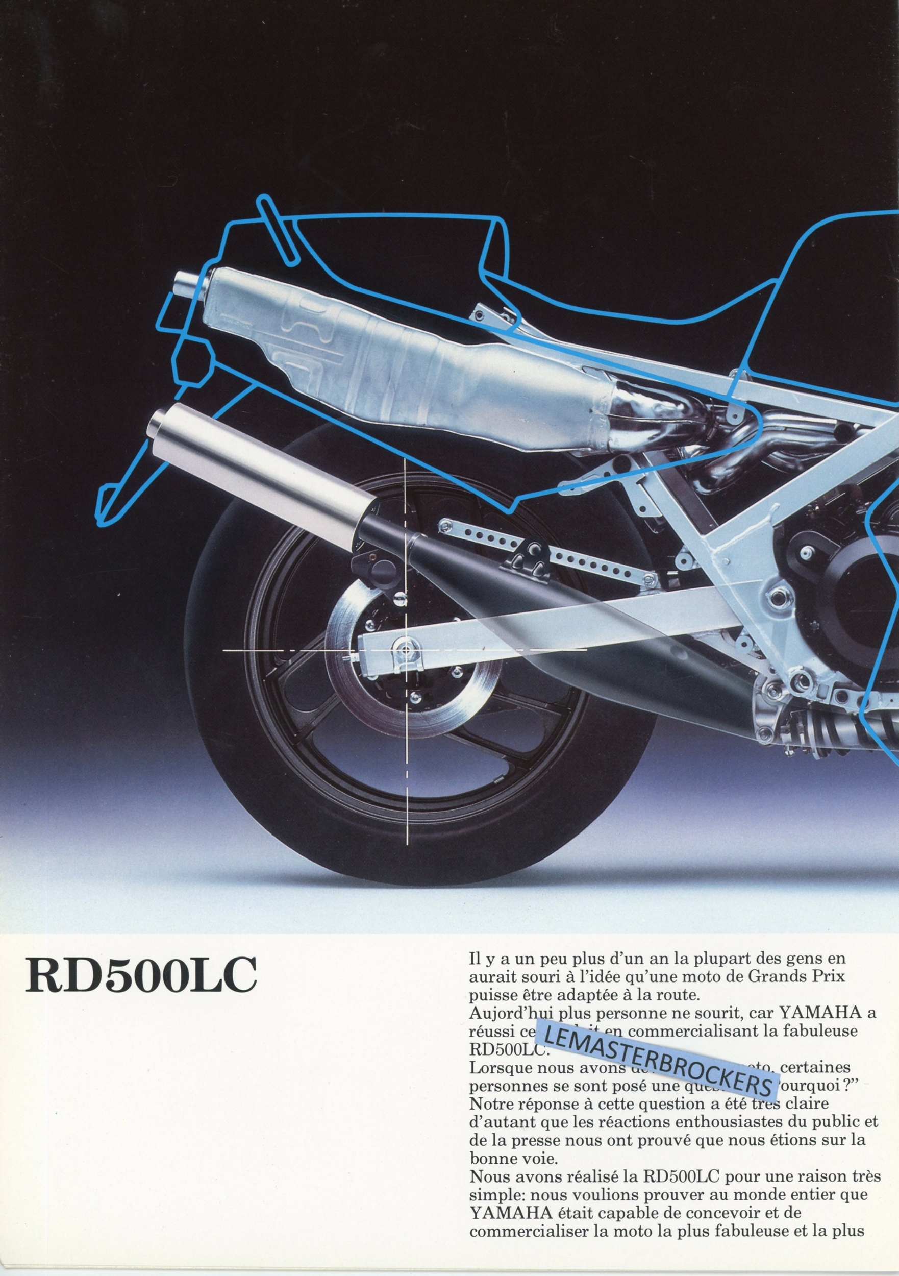 BROCHURE-YAMAHA-RD500-RD-RDLC-CATALOGUE-LEMASTERBROCKERS-RD500LC-1985