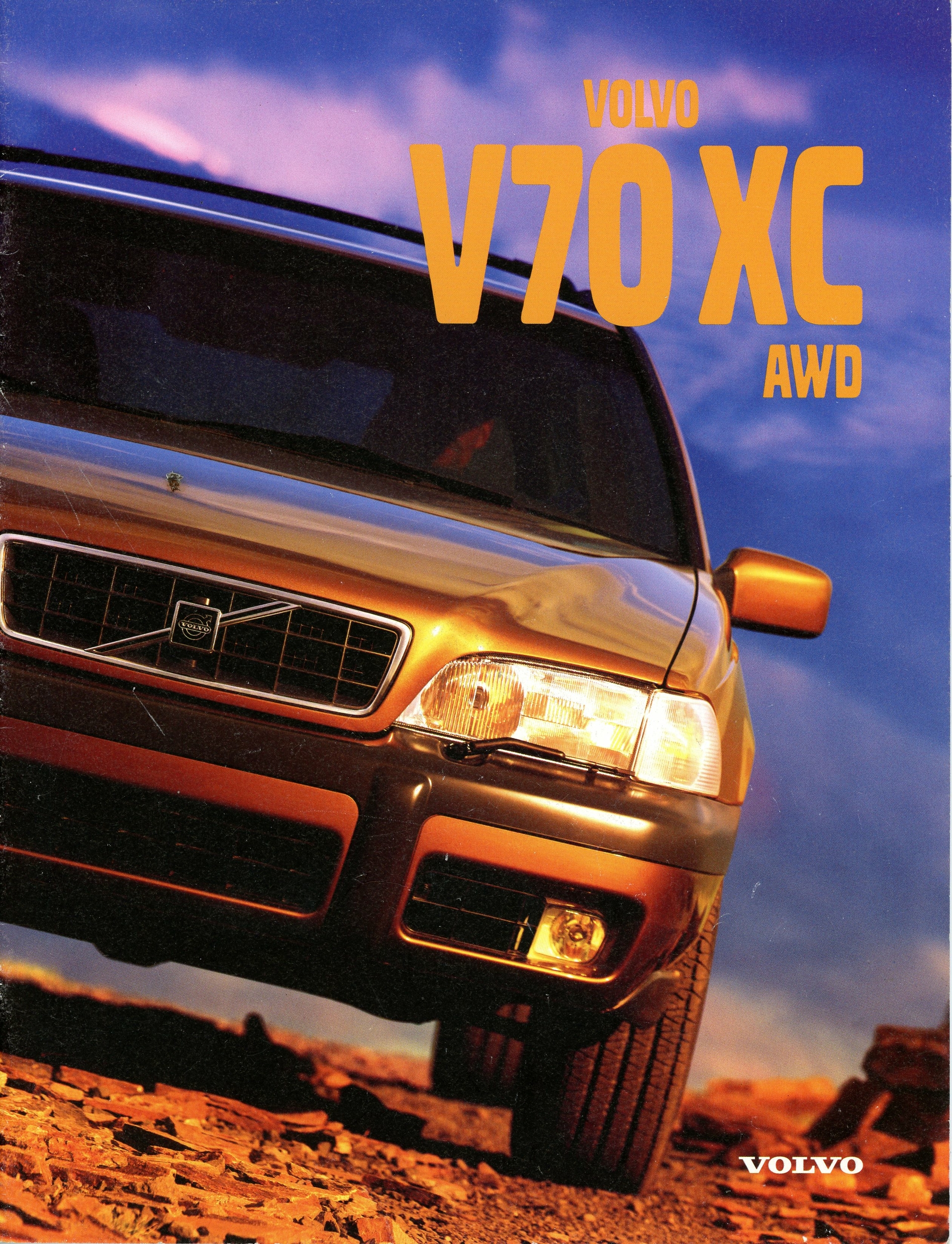 VOLVO V70 XC AWD - BROCHURE AUTO VOLVO 1998