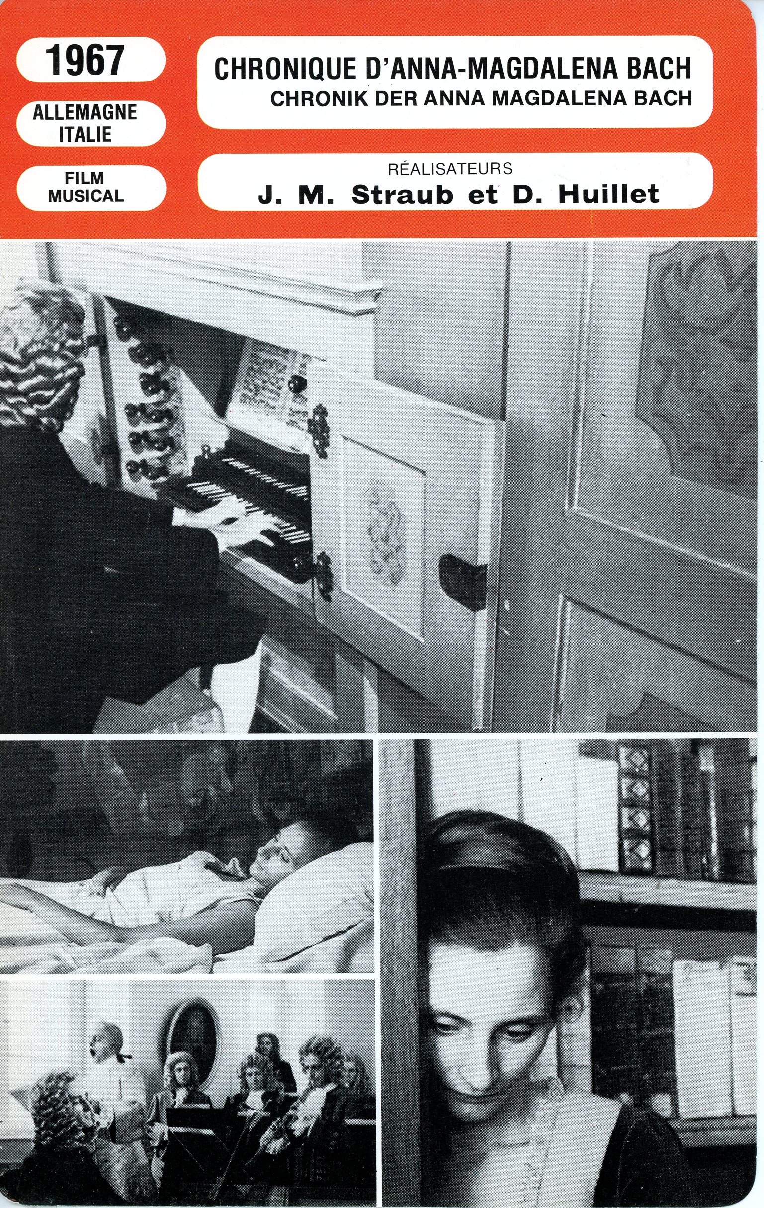 CHRONIQUE D'ANNA-MAGDALENA-BACH-1967- FICHE-CINÉMA-CARD-MOVIE-LEMASTERBROCKERS