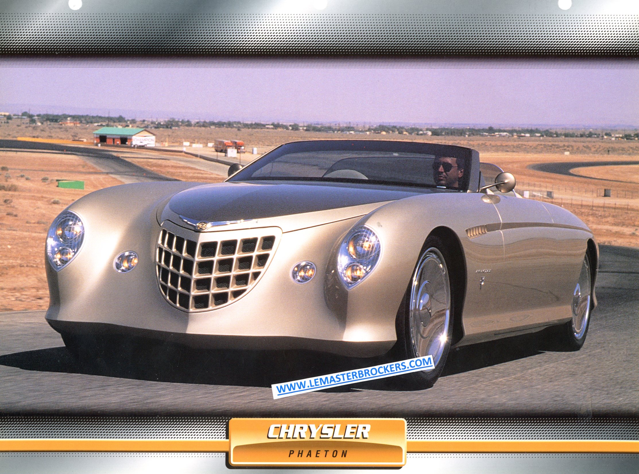 CHRYSLER PHAETON 1997 FICHE LITTÉRATURE AUTOMOBILE PROTOTYPE