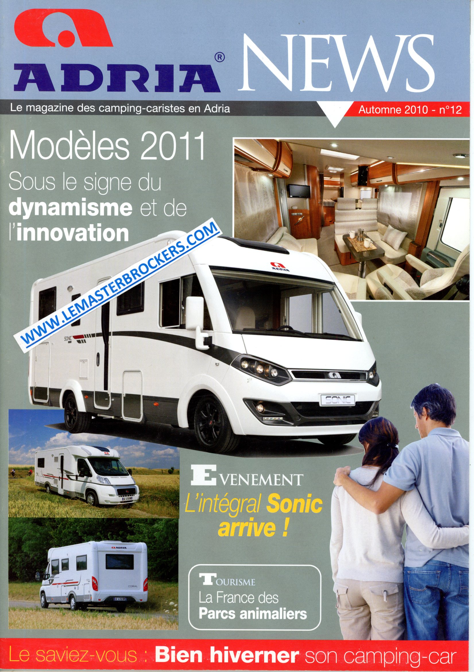 ADRIA SONIC MAGAZINE BROCHURE CATALOGUE