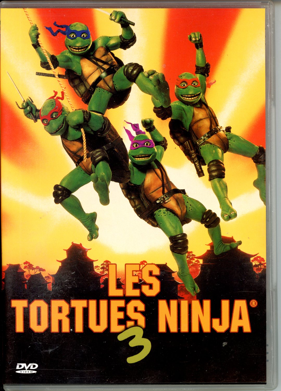 DVD LES TORTUES NINJA 3