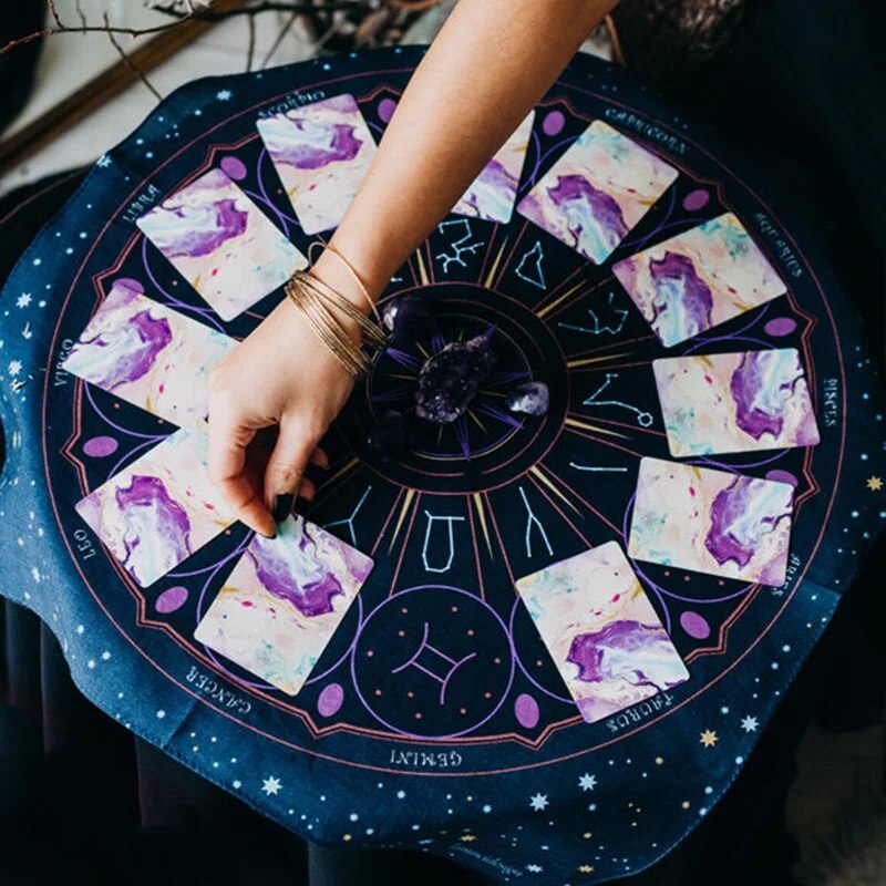 ROUE DU ZODIAQUE NAPPE DE JEU