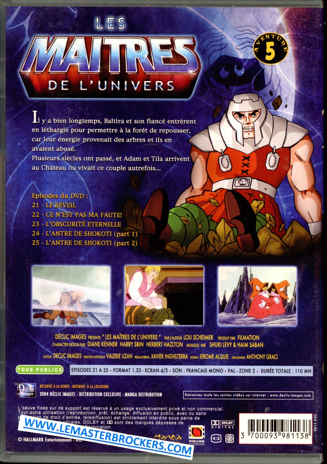 LES MAÎTRES DE L UNIVERS VOLUME 5
