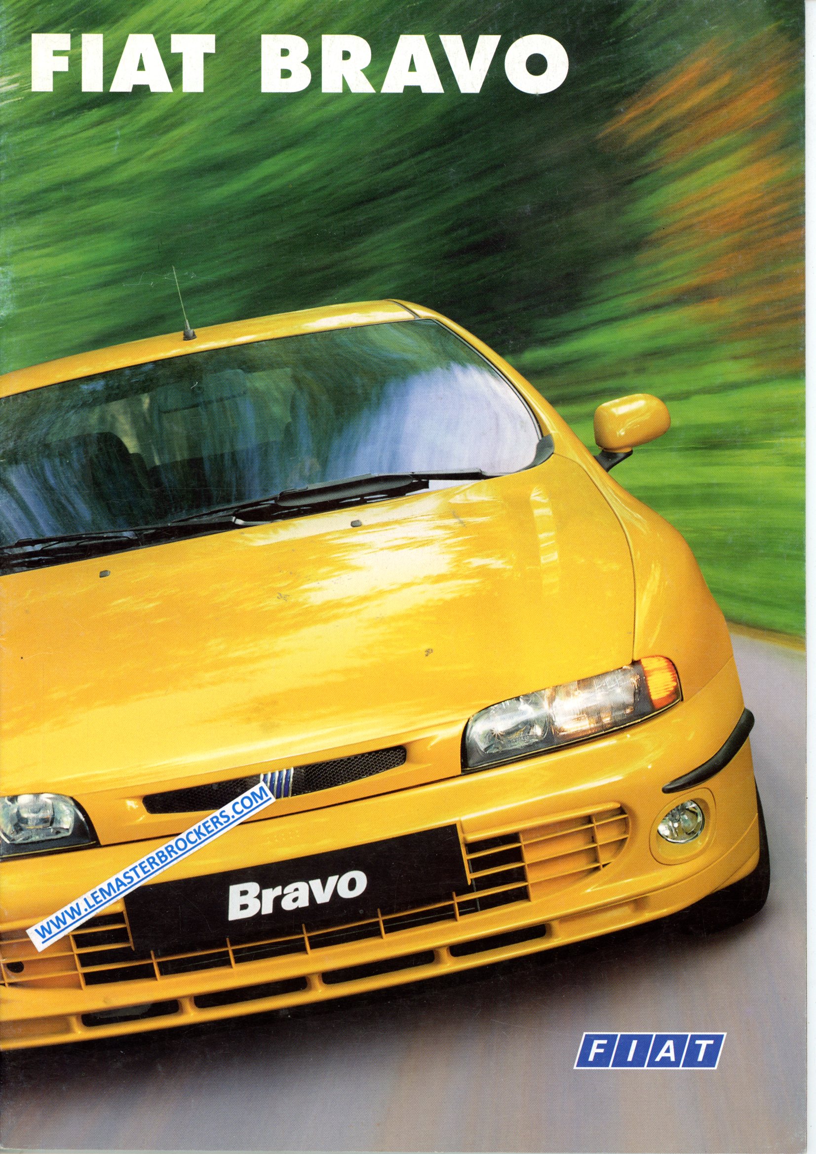 BROCHURE FIAT BRAVO 80 100 115 16V 155 20V TD 75 100 JTD 105
