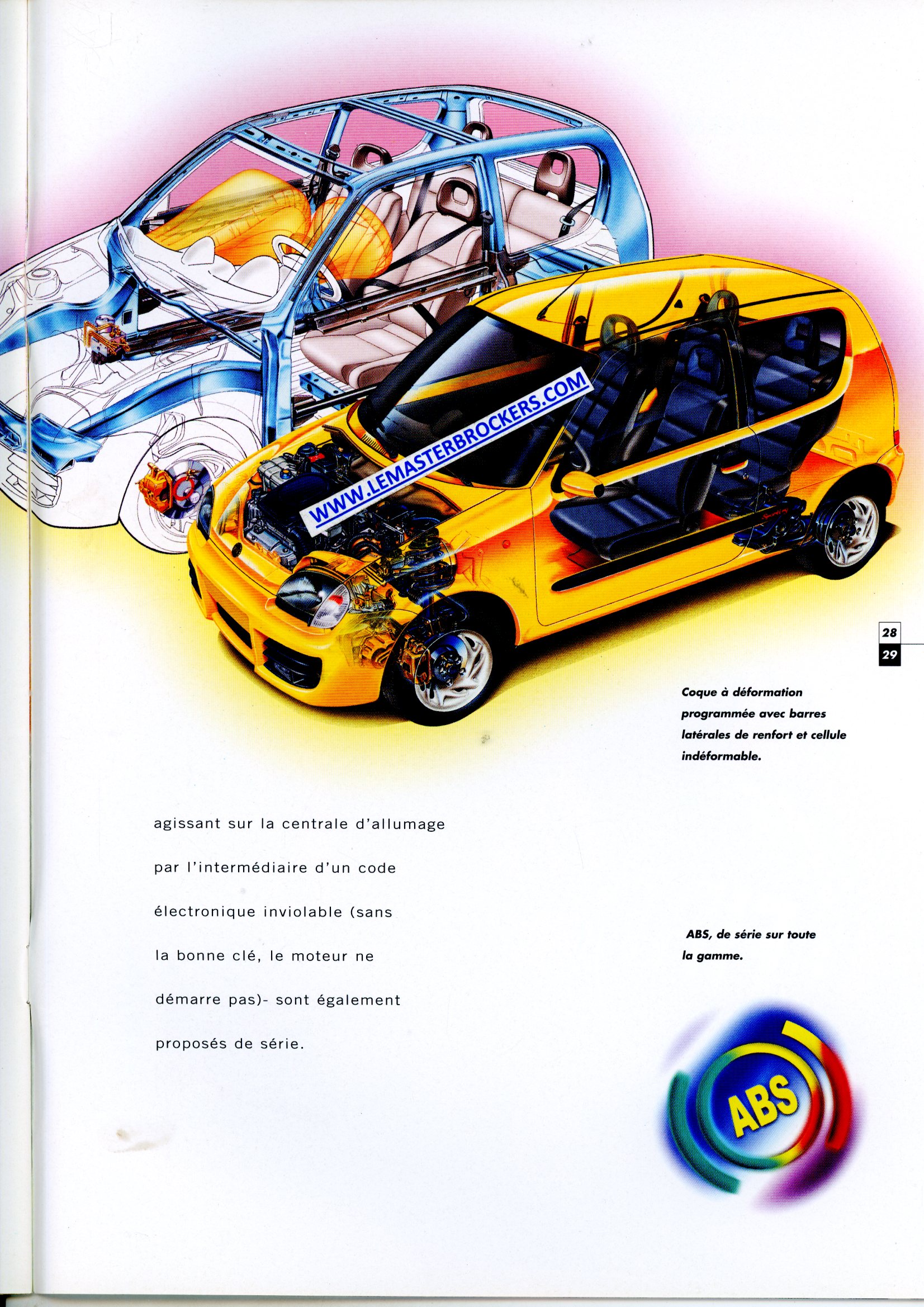 catalogue FIAT SEICENTO S SX SPORTING ABARTH 2000