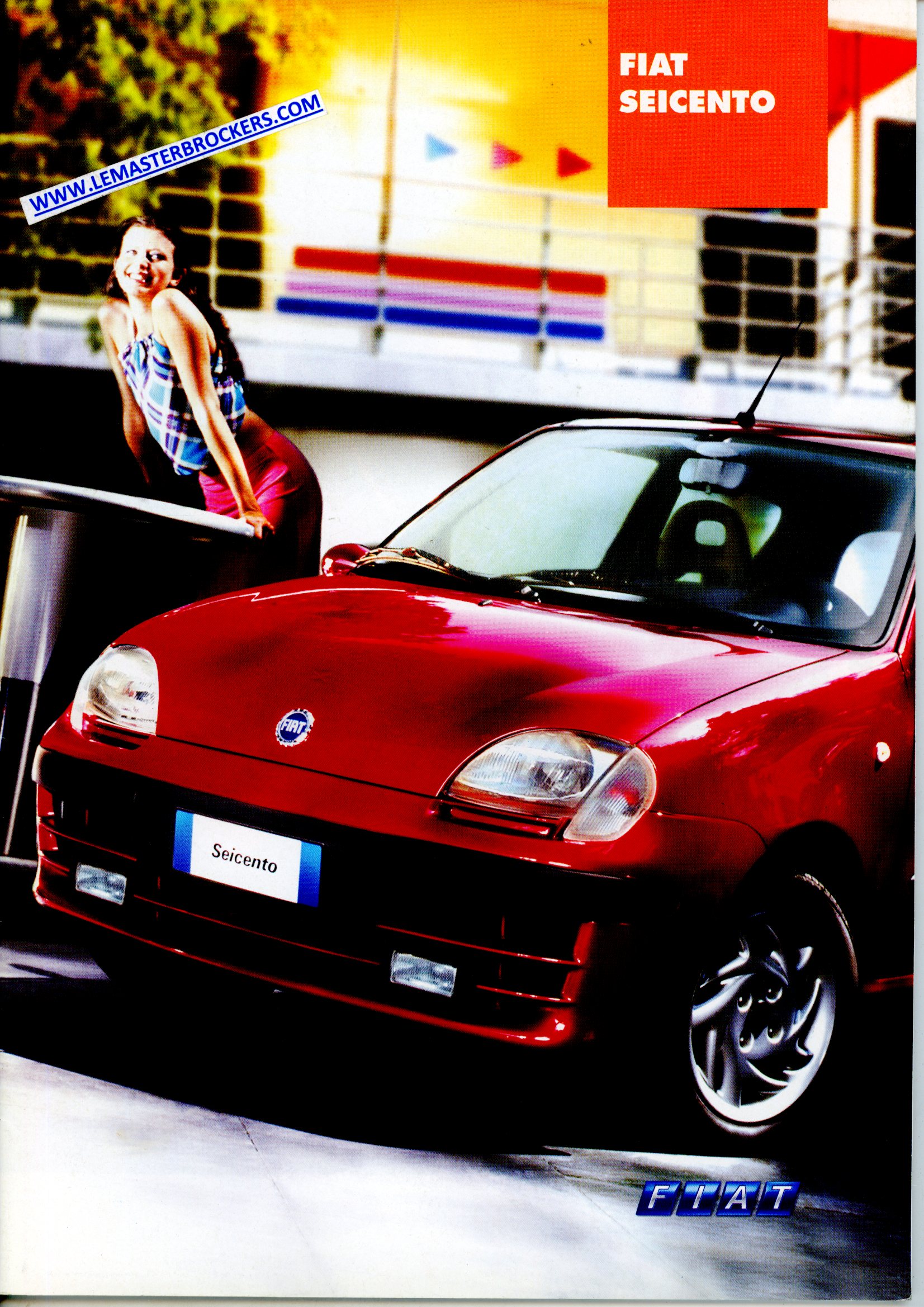 brochure FIAT SEICENTO S SX SPORTING ABARTH 2000