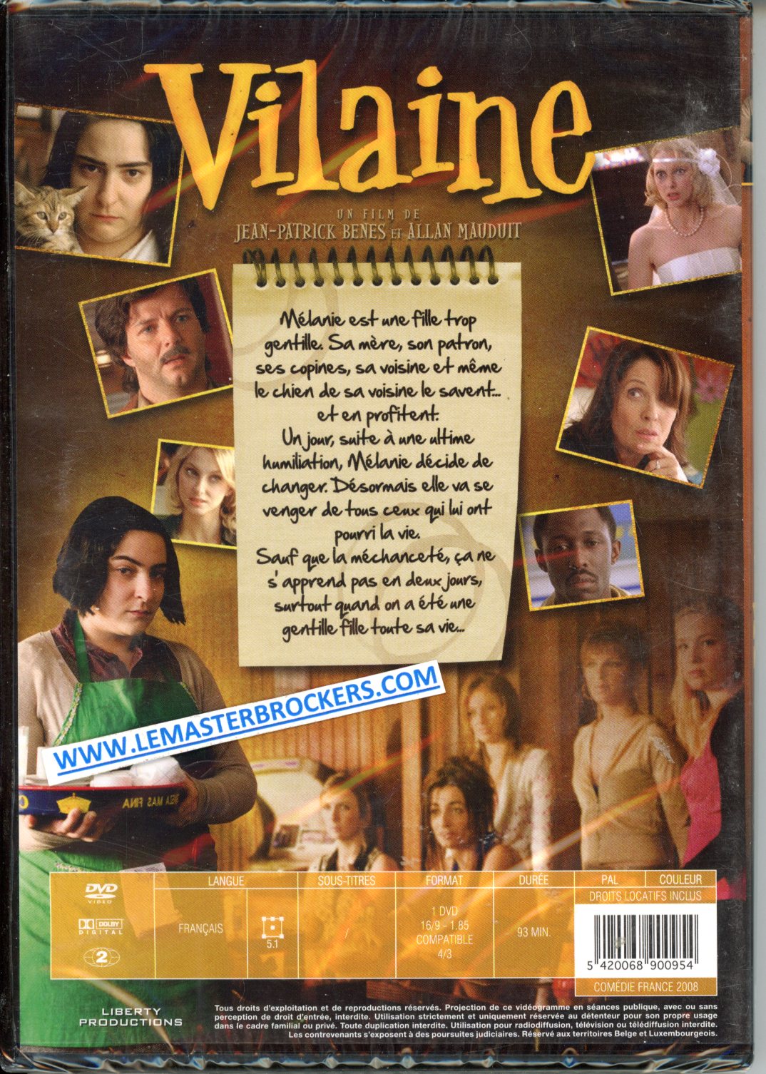 dvd VILAINE - 5420068900954