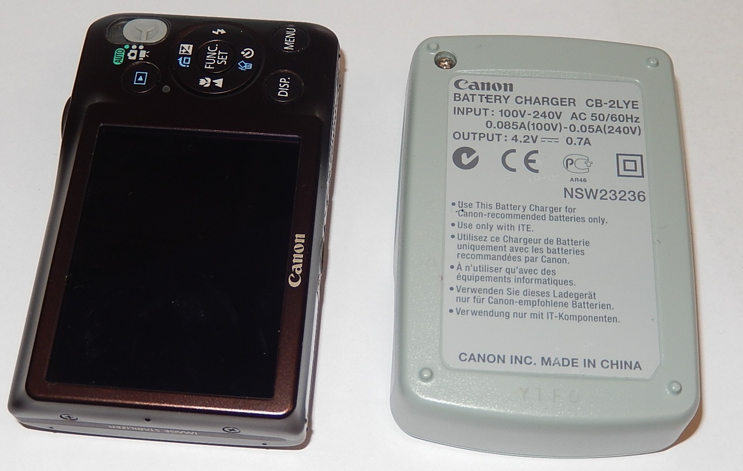CANON IXUS 105 12.1MP 4X ZOOM