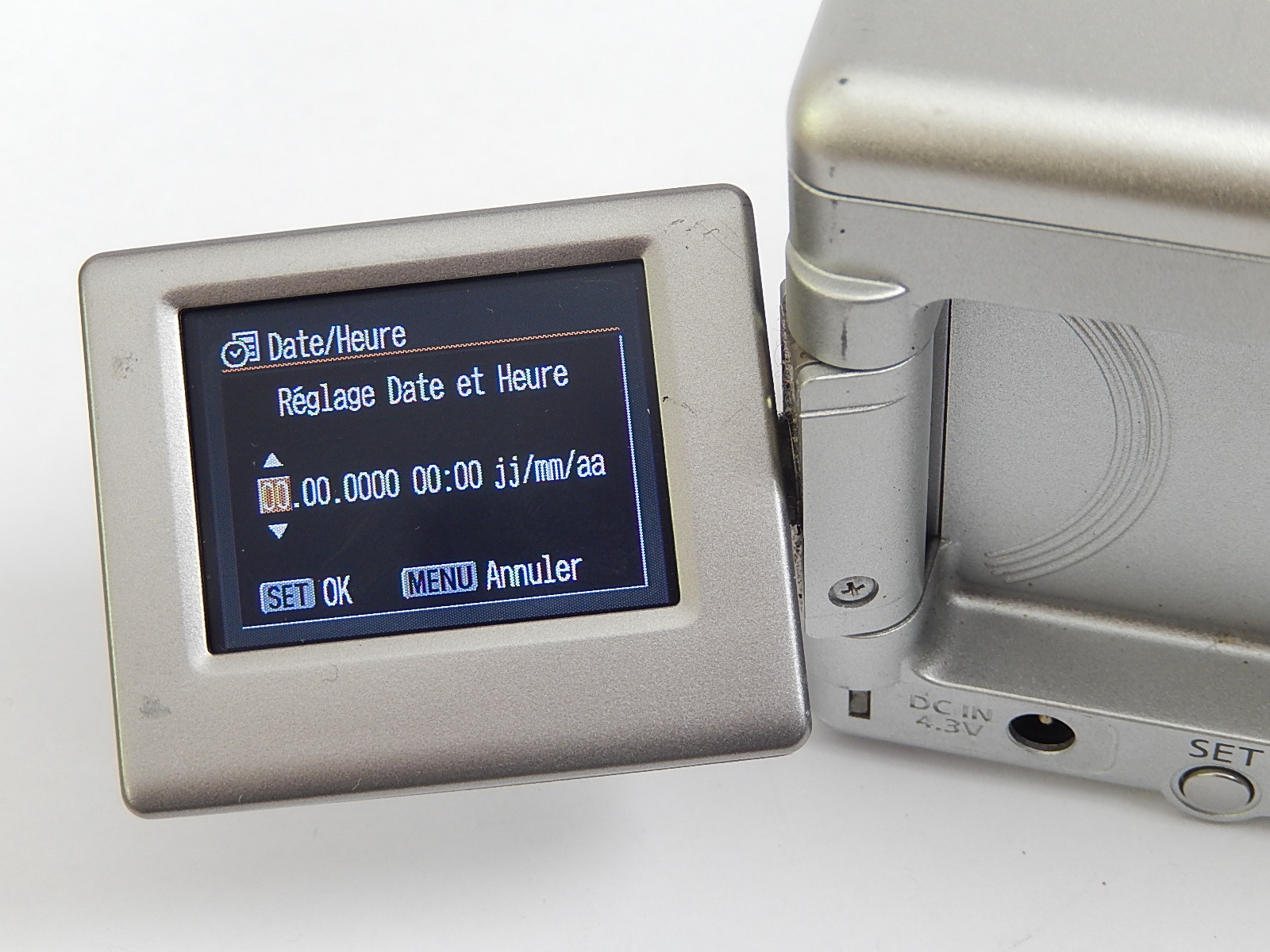 CANON POWERSHOT A80 - APPAREIL HORS-SERVICE