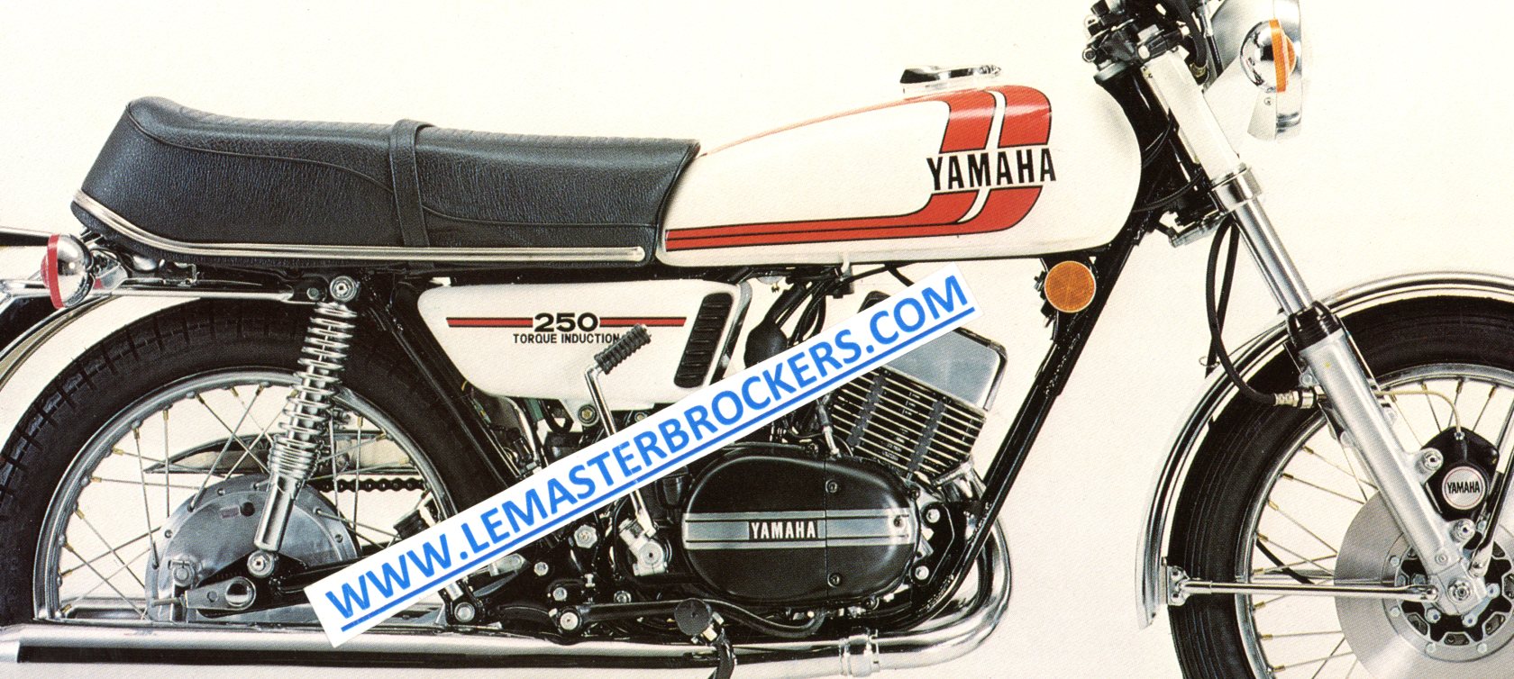 BROCHURE MOTO YAMAHA RD 250