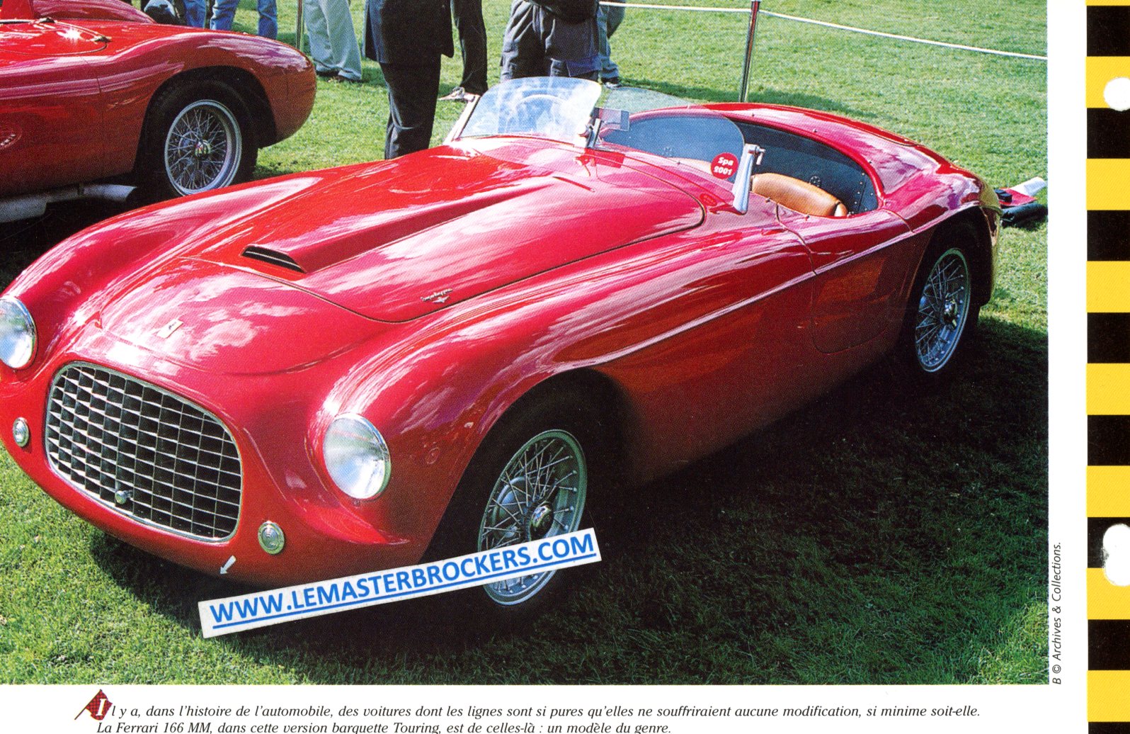 fiche auto FERRARI 166MM
