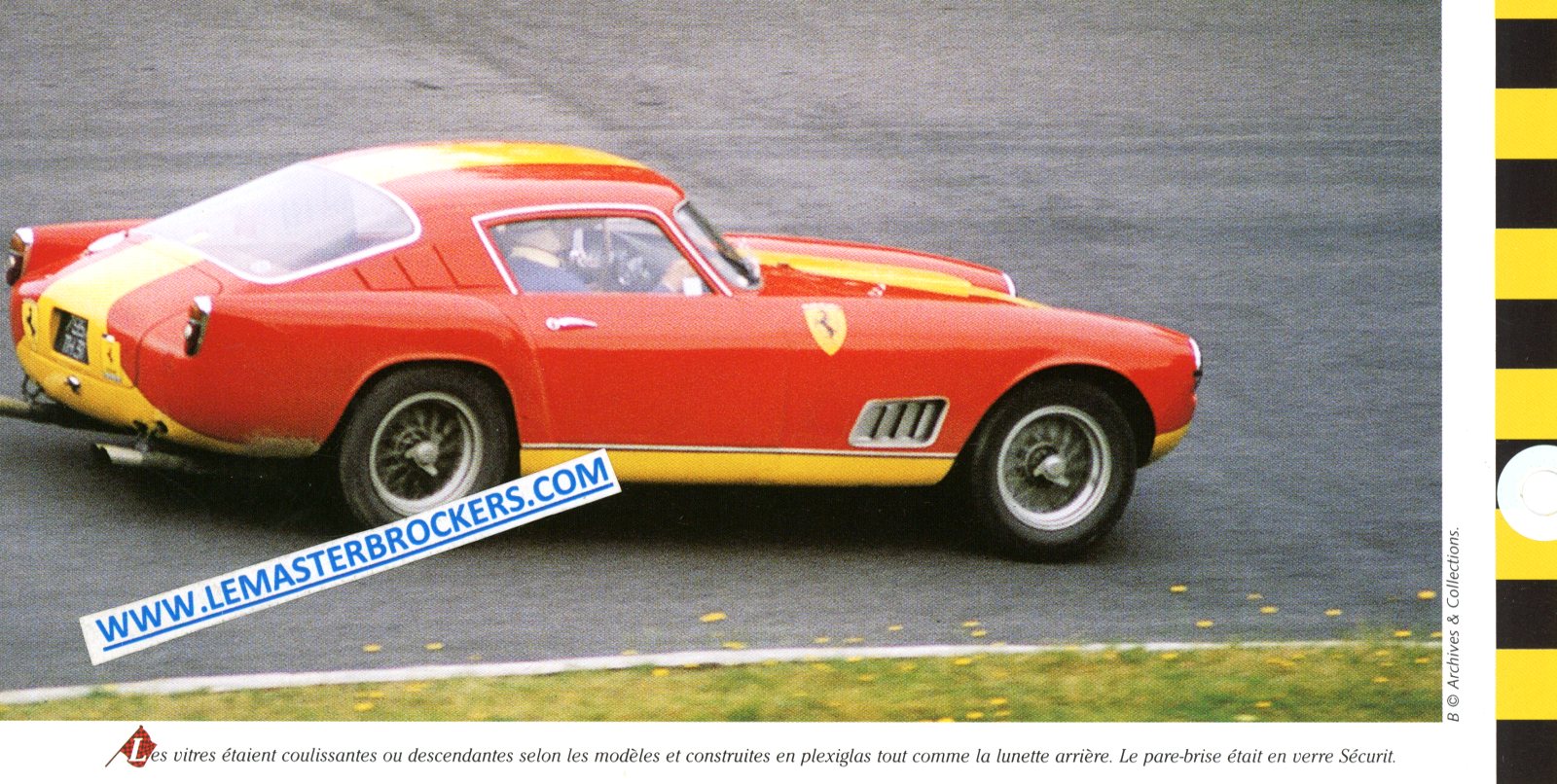 FICHE FERRARI DINO 246S 1960