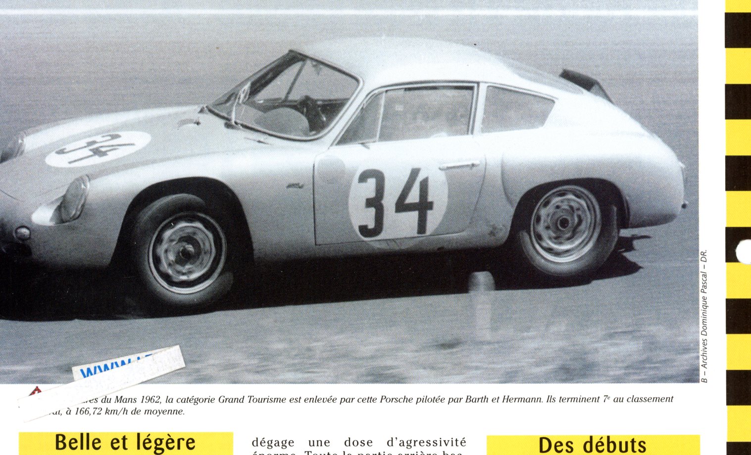 PORSCHE PILOTE PAR BARTH ET HARMANN - FICHE AUTO - LEMASTERBROCKERS