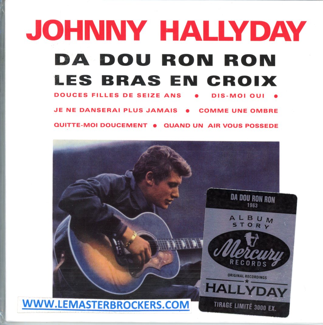 JOHNNY HALLYDAY DA DOU RON RON CD AUDIO