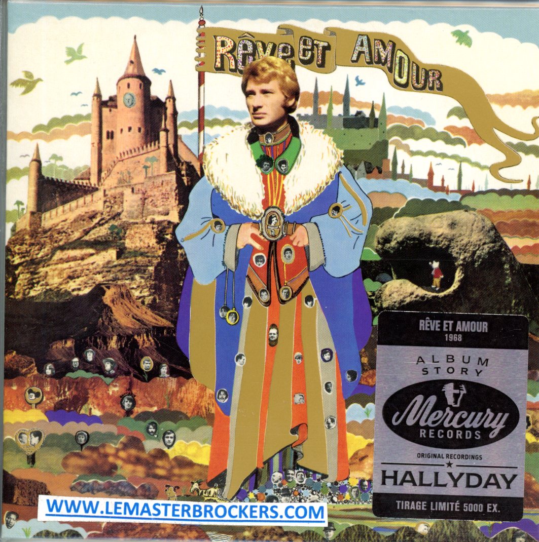 iCD JOHNNY HALLYDAY RÊVE ET AMOUR