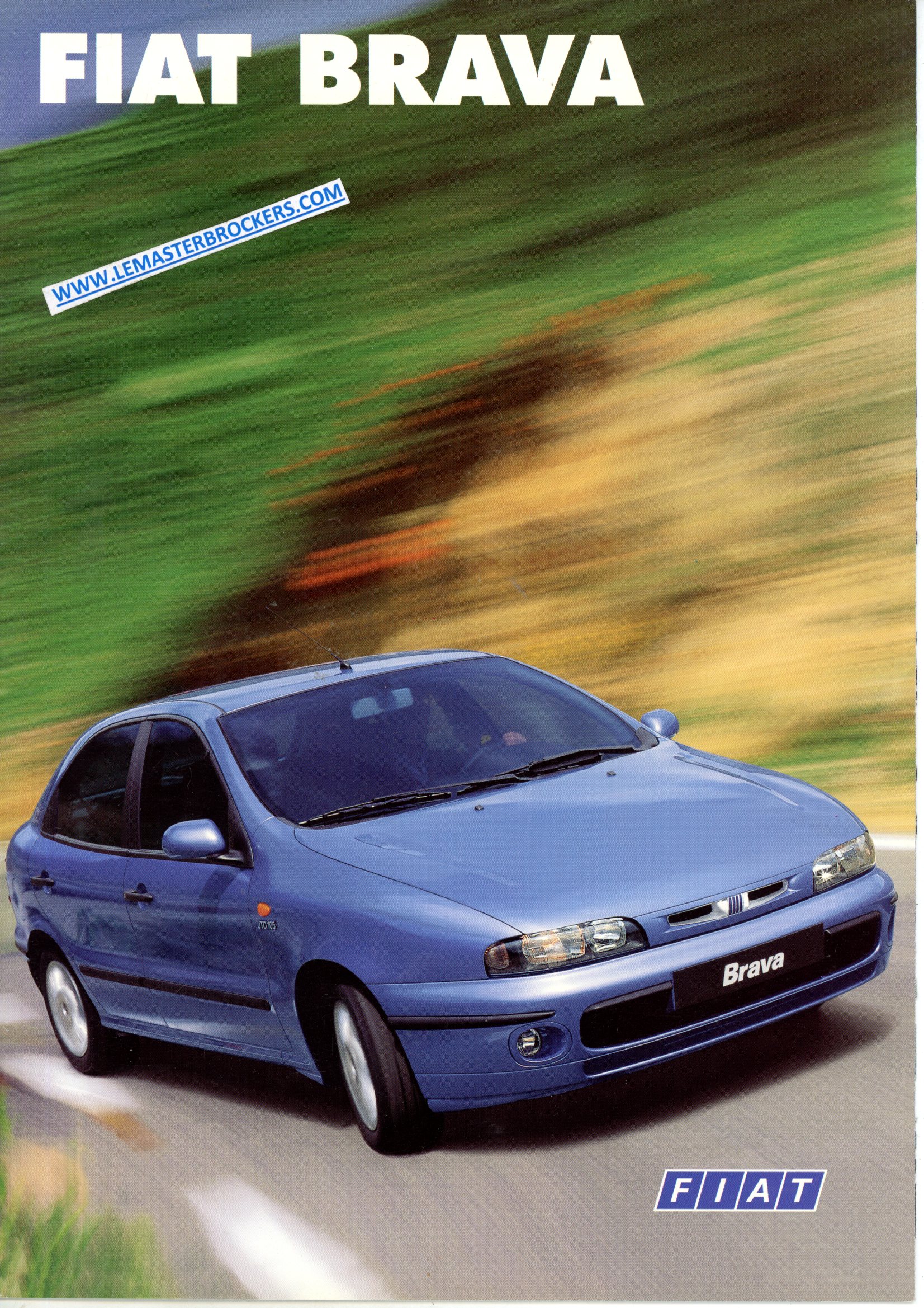 BROCHURE FIAT BRAVA 80 100 115 16v TD75 TD100 JTD105