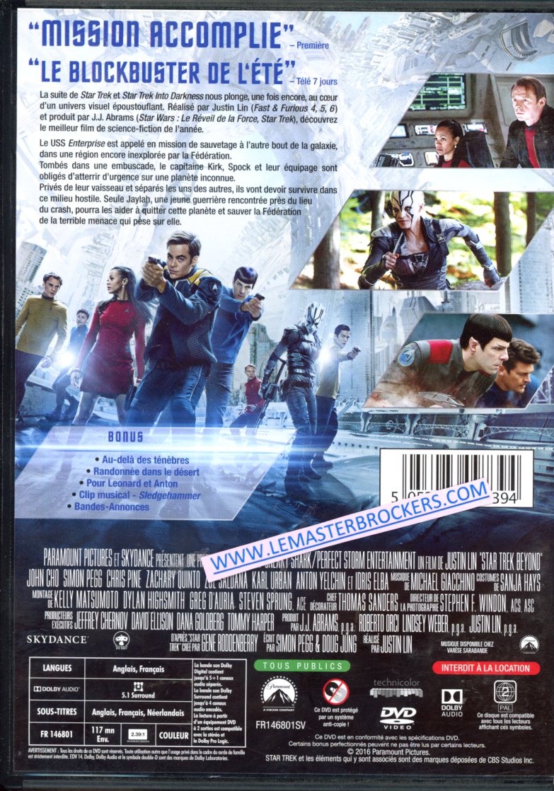 STAR TREK SANS LIMITES - 5053083097394