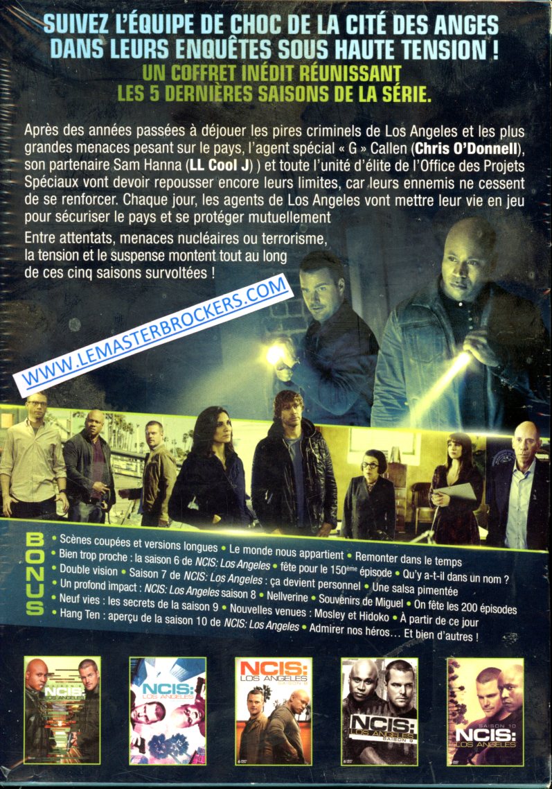 COFFRET NCIS LOS ANGELES SAISONS 6 A 10 EN DVD