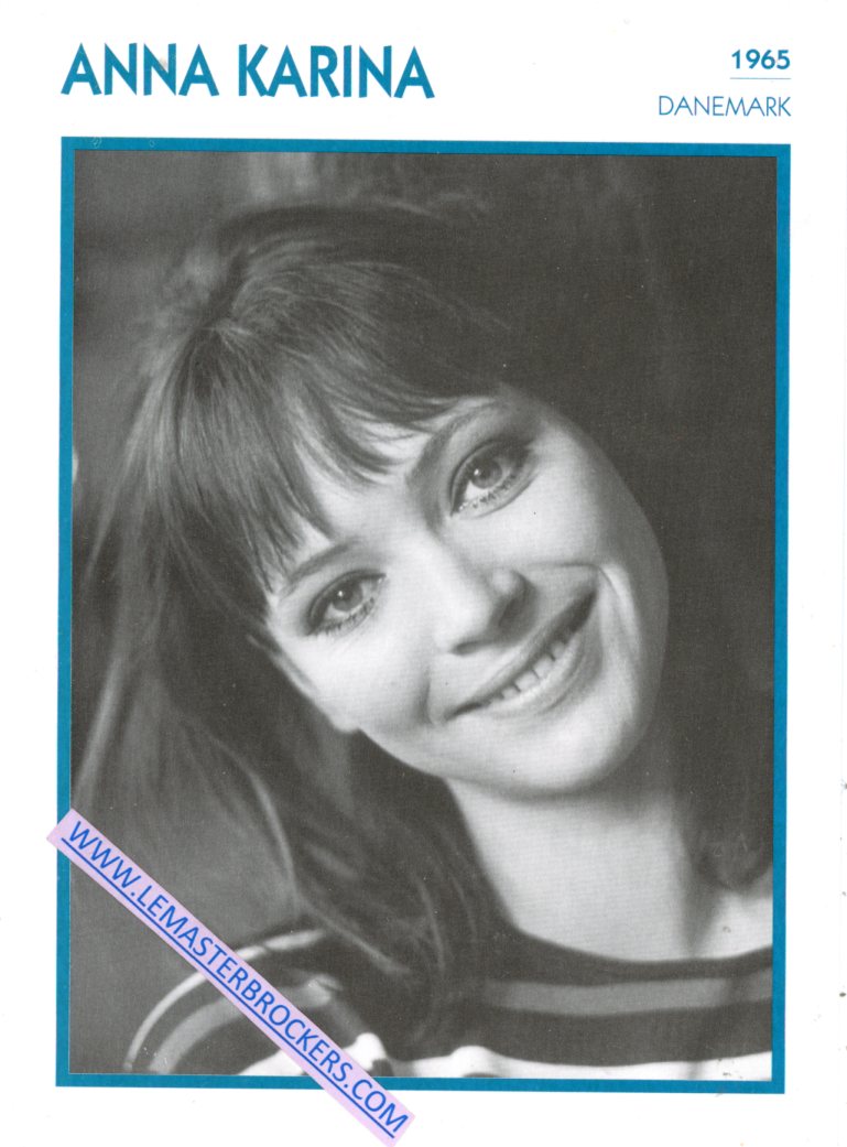 FICHE CINEMA ANNA KARINA - 1965