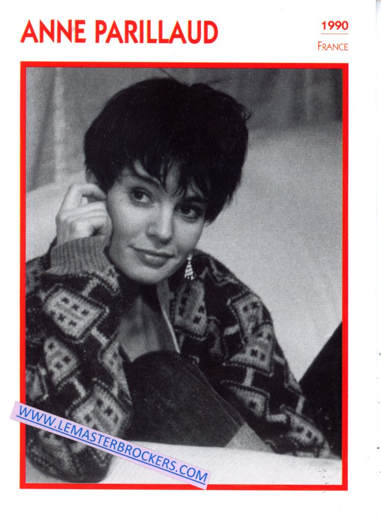 FICHE ANNE PARILLAUD - 1990