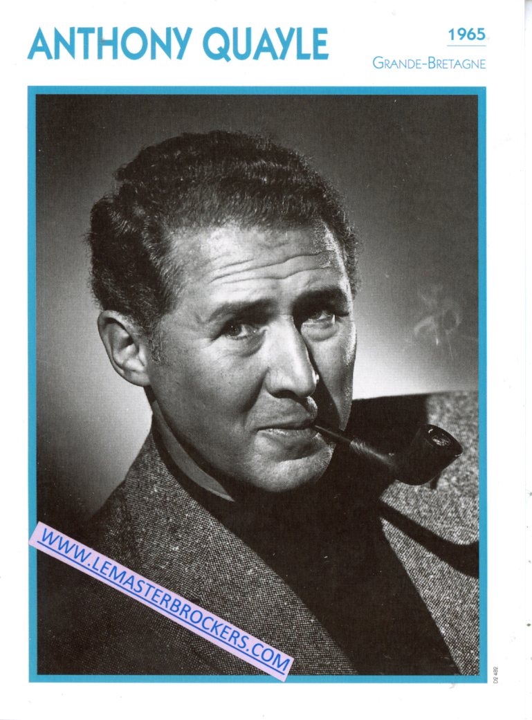 FICHE CINEMA ANTHONY QUAYLE - 1965