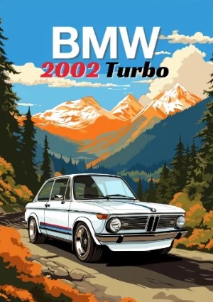 TOILE bmw 2002 TURBO youngtimer