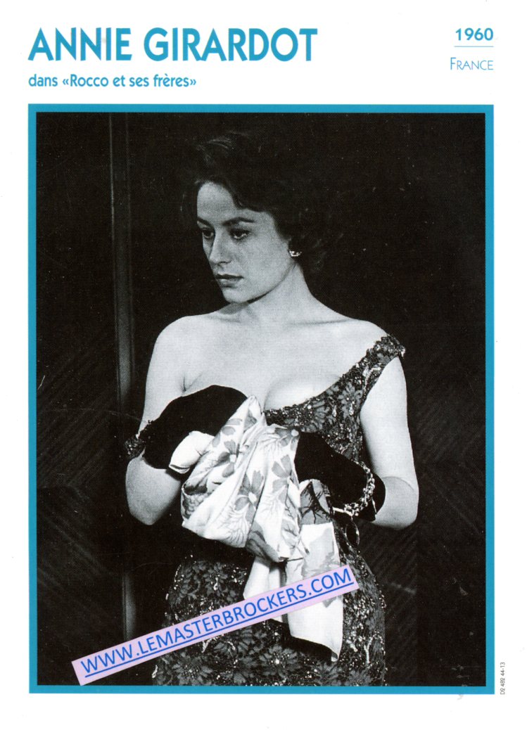 FICHE ANNIE GIRARDOT DANS ROCCO ET SES FRERES - 1960